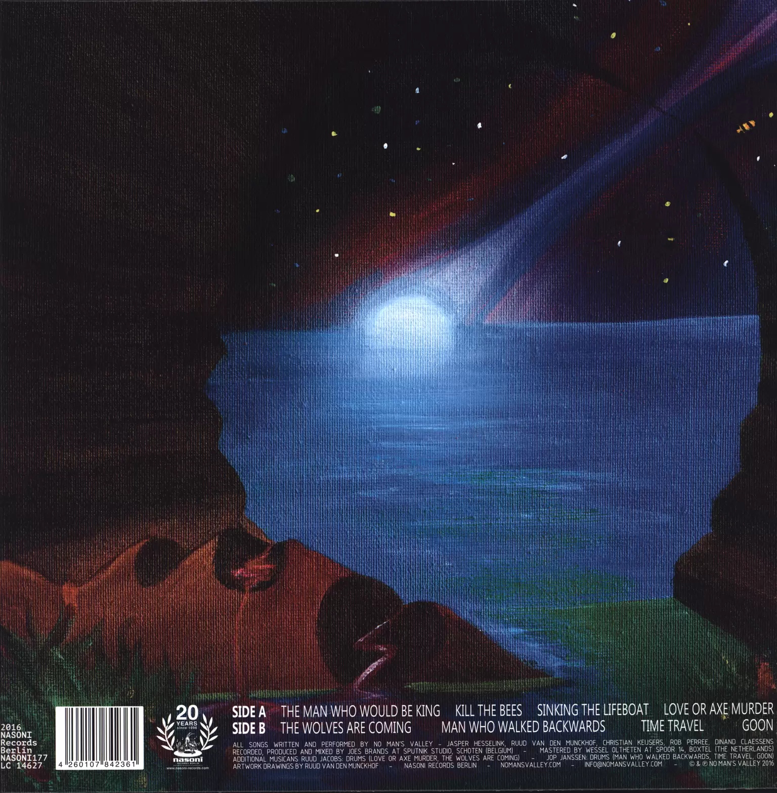 No Man's Valley: Time Travel, 1×LP (Vinyl)