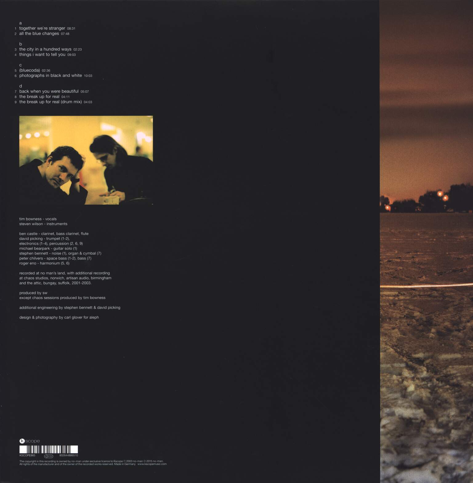 No Man: Together We're Stranger, 2×LP (Vinyl)
