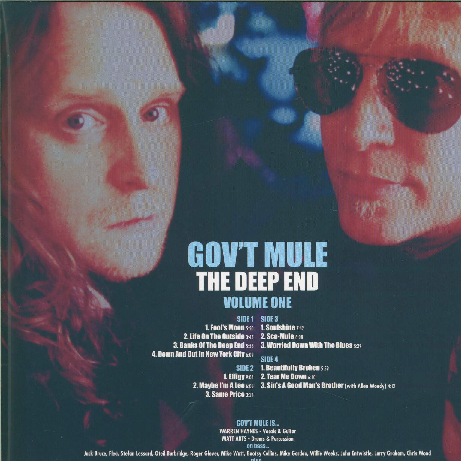 Gov't Mule: The Deep End Vol.1, 2×LP (Vinyl)