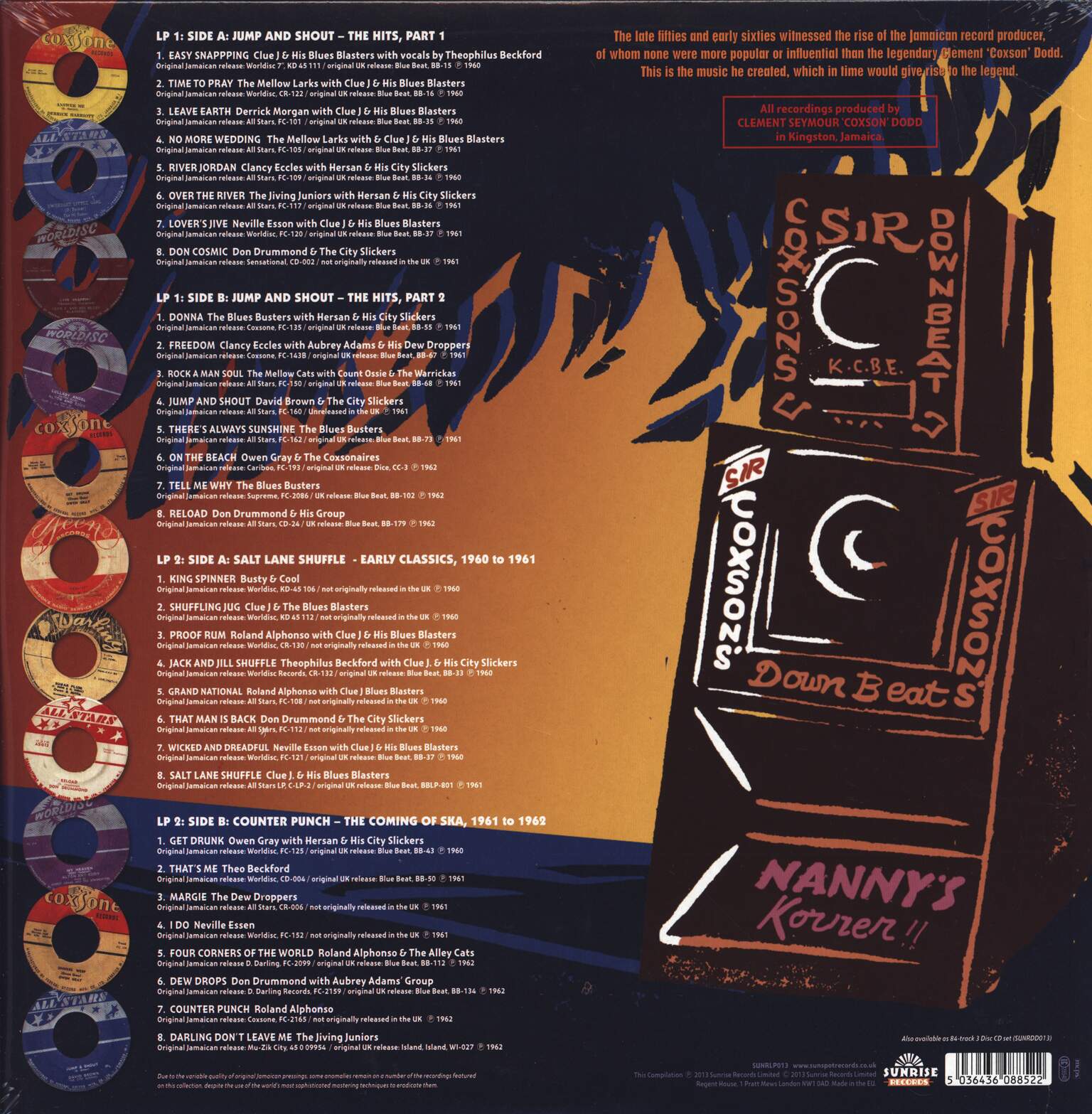 Various: Down Beat Shuffle: The Birth Of A Legend, 2×LP (Vinyl)