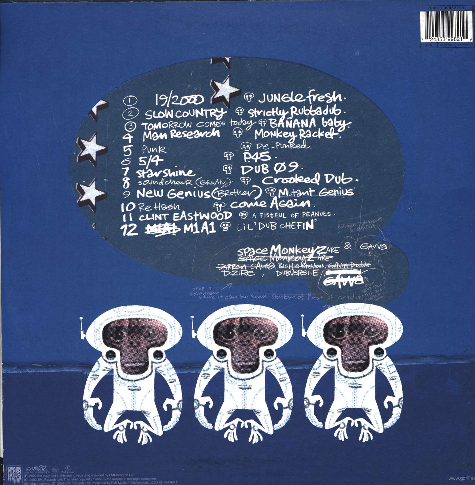 Gorillaz: Laika Come Home, 2×LP (Vinyl)