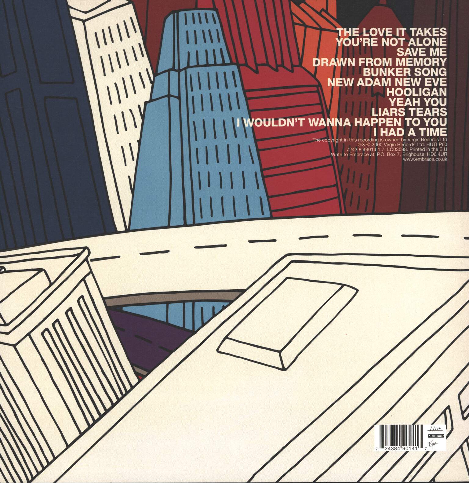 Embrace: Drawn From Memory, 1×LP (Vinyl)