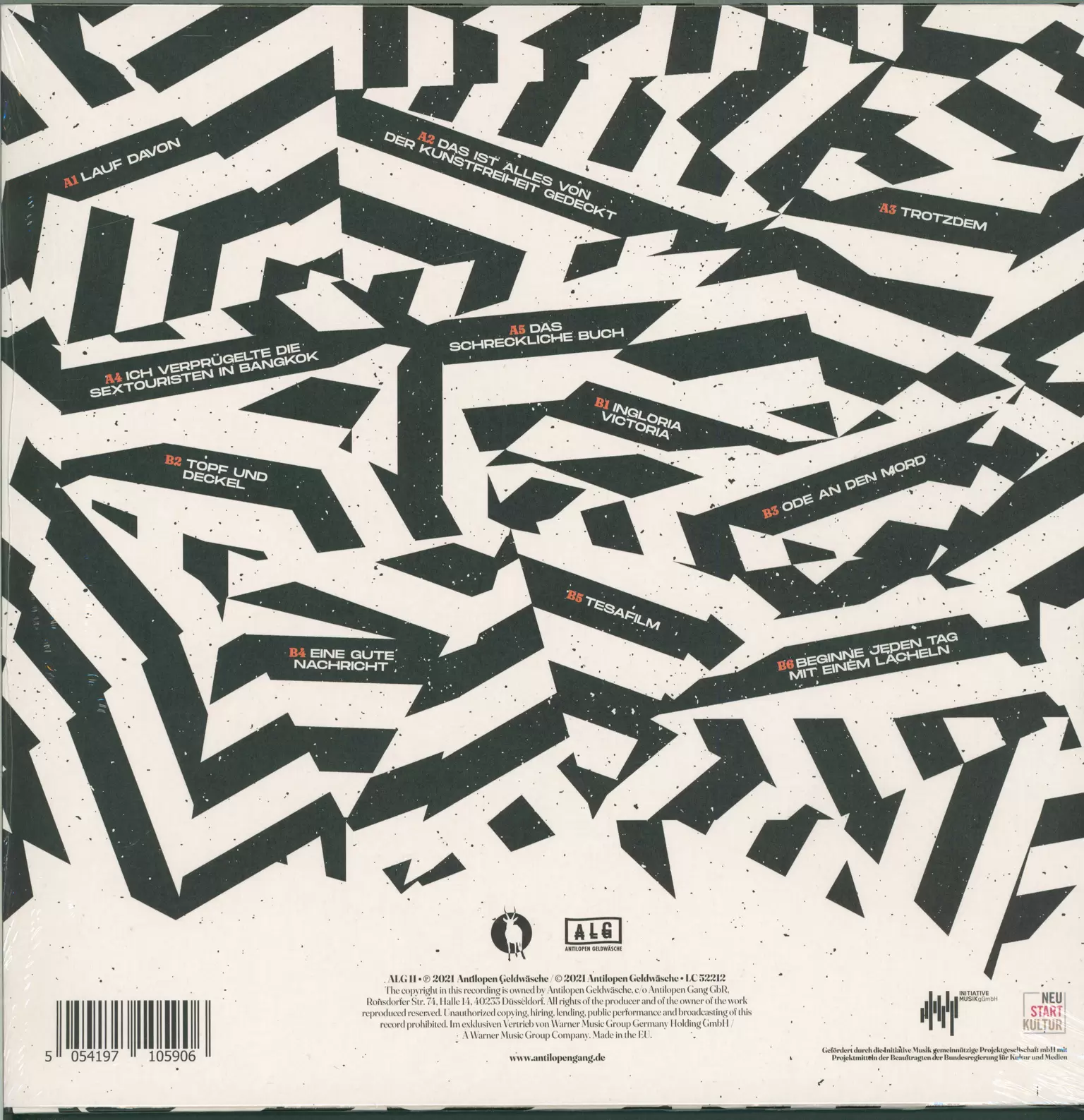 Danger Dan: Das Ist Alles Von Der Kunstfreiheit Gedeckt, 1×LP (Vinyl)