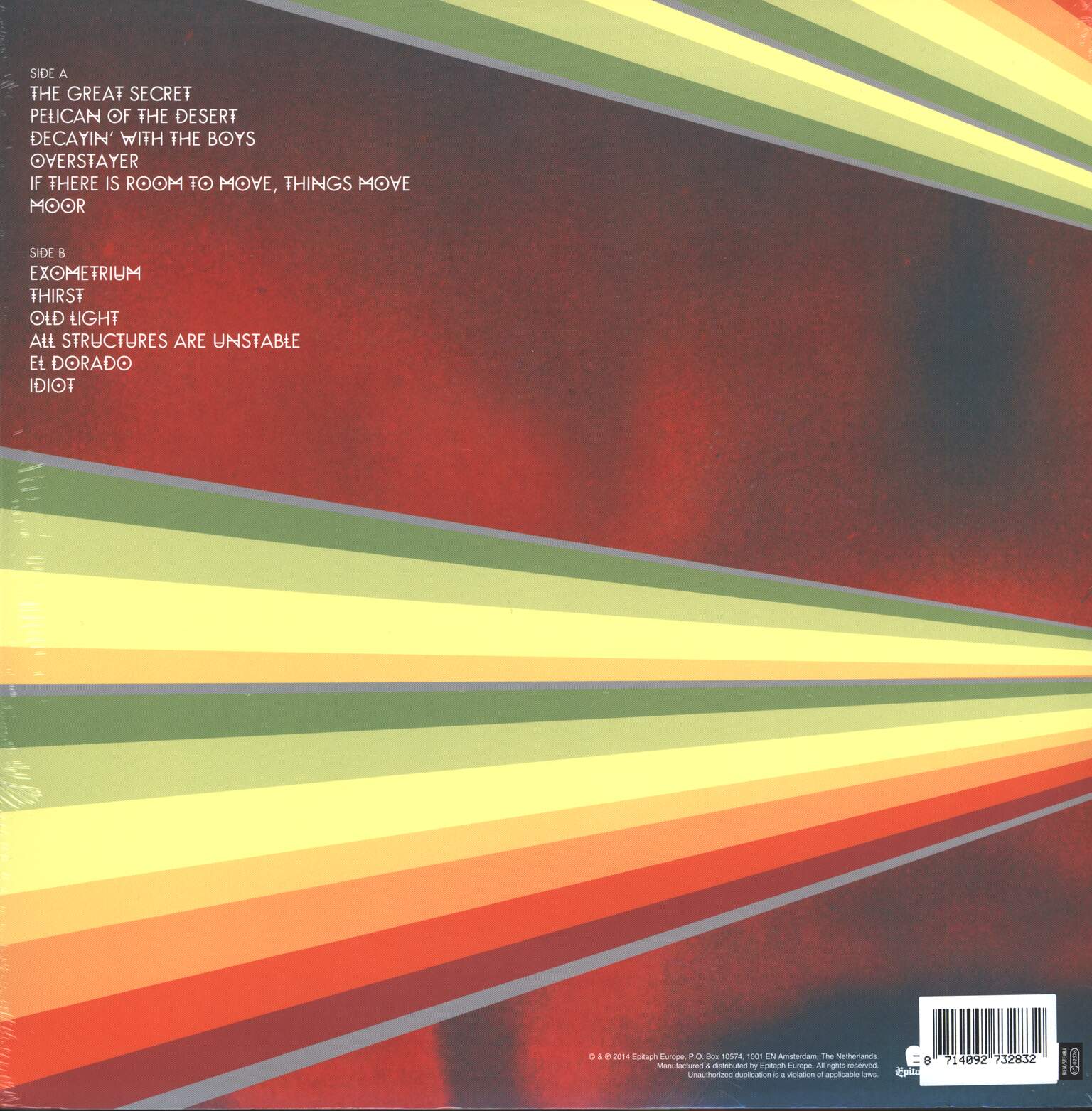 Every Time I Die: From Parts Unknown, 1×LP (Vinyl)