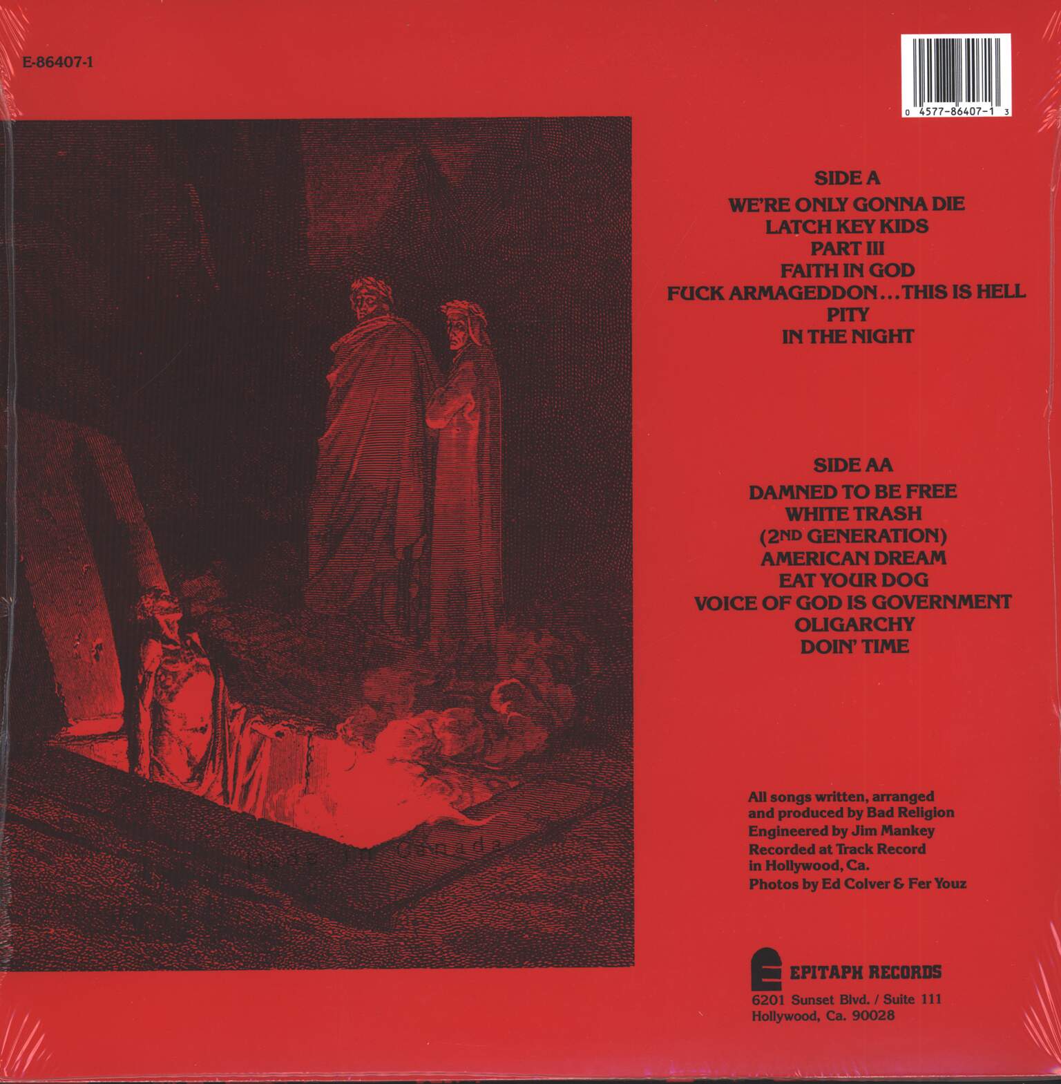Bad Religion: How Could Hell Be Any Worse?, 1×LP (Vinyl)
