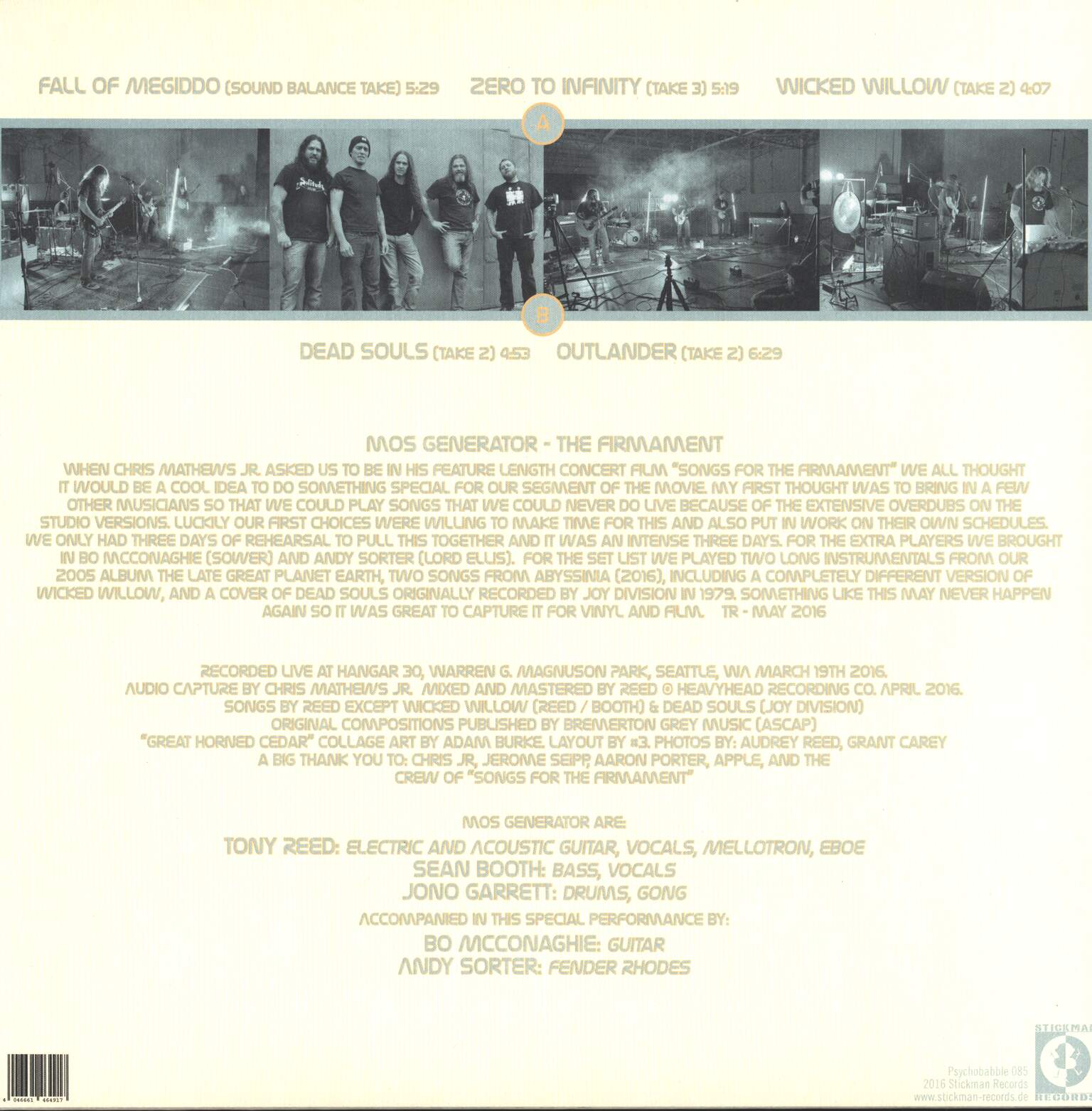 Mos Generator: The Firmament, 1×LP (Vinyl), 1×CD