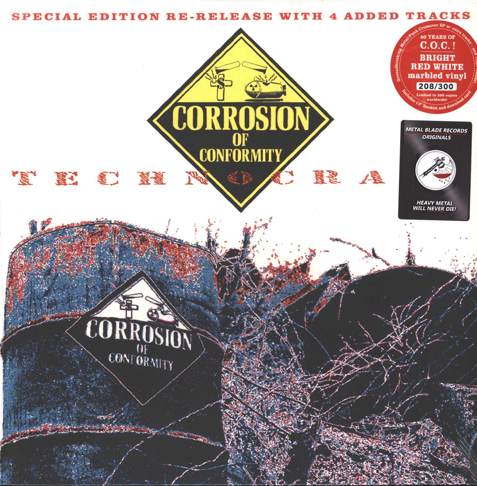 Corrosion Of Conformity: Technocracy, 1×12" Maxi Single (Vinyl)