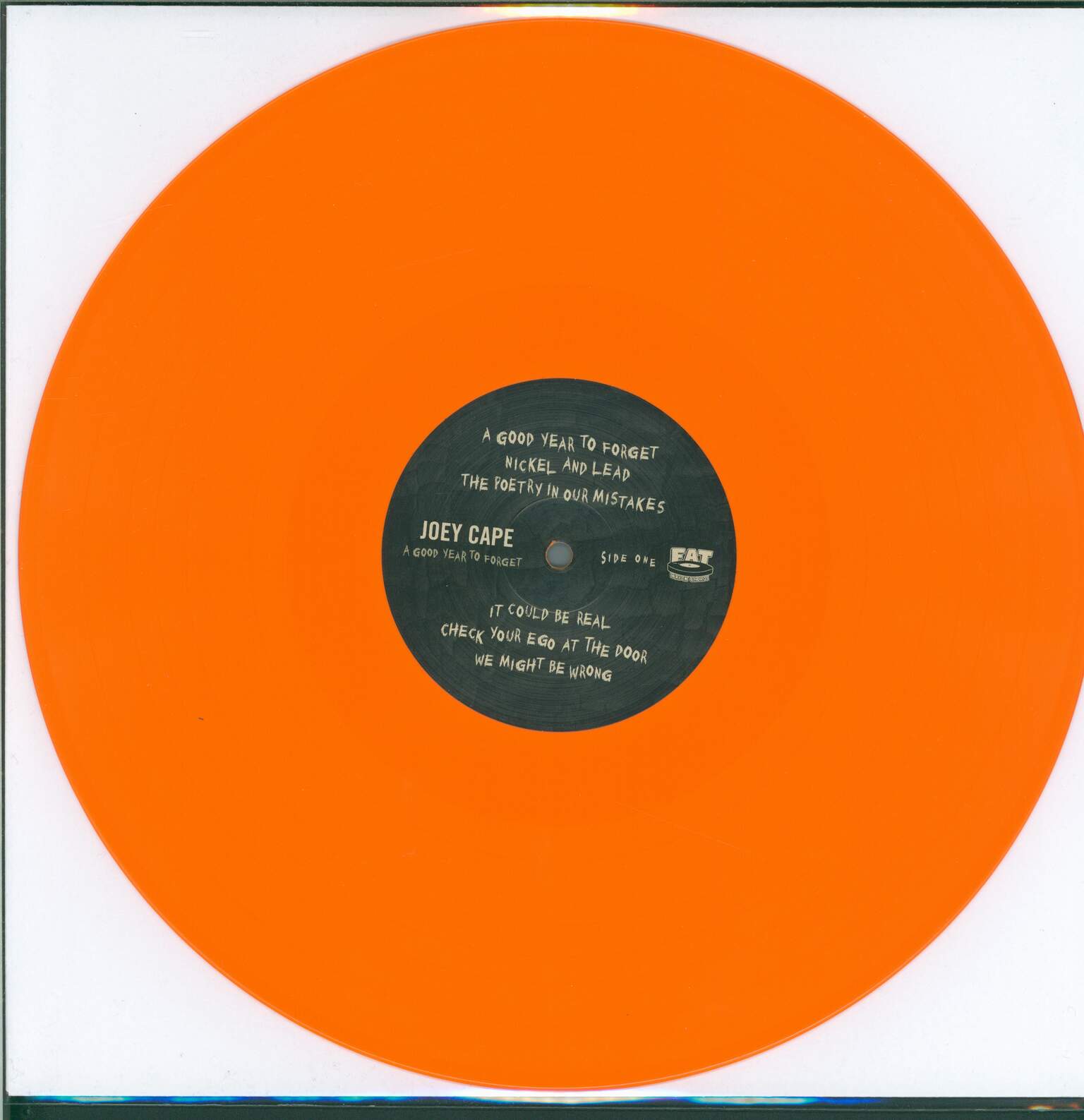 Joey Cape: A Good Year To Forget, 1×LP (Vinyl)