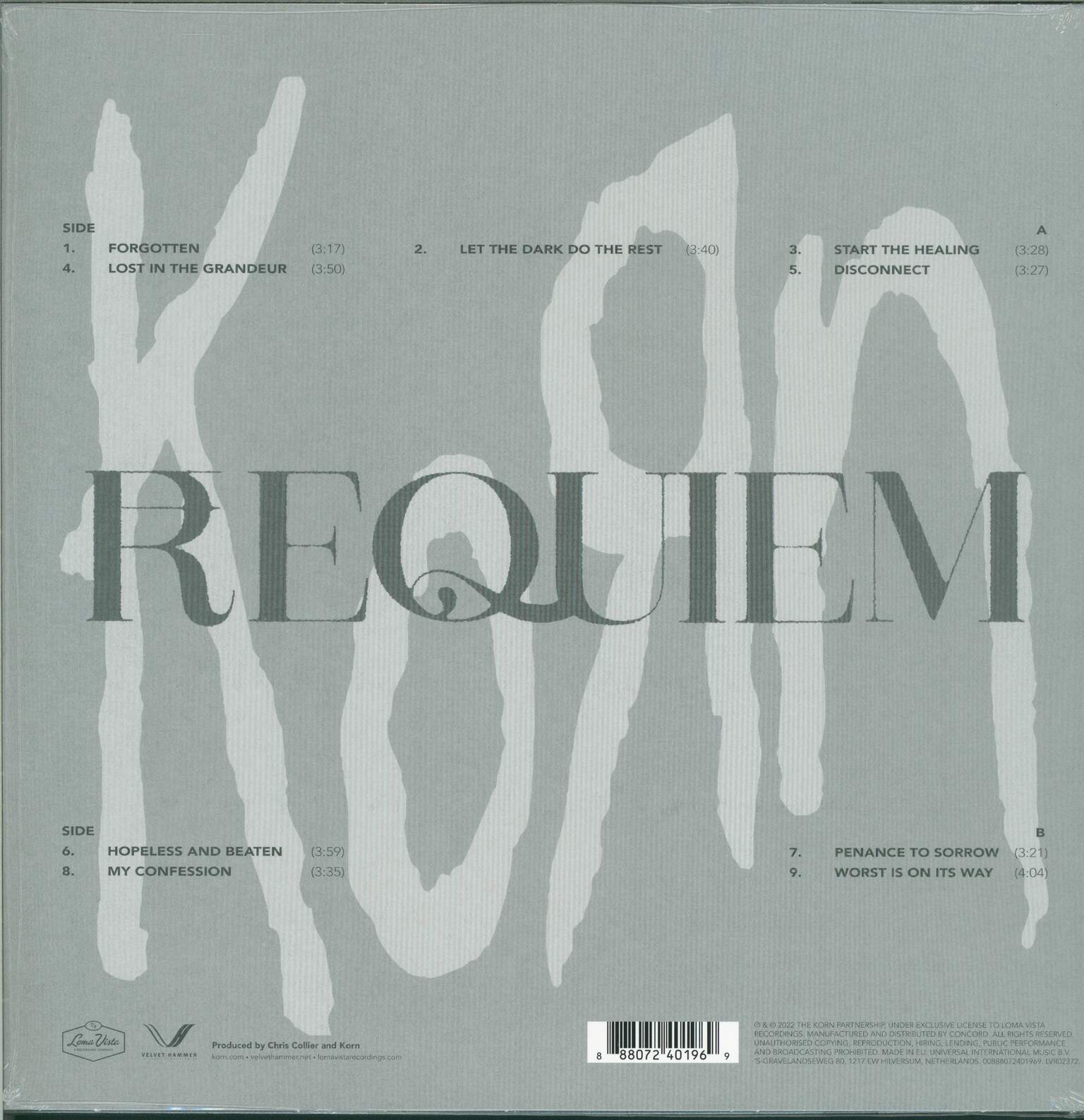 Korn: Requiem, 1×LP (Vinyl)