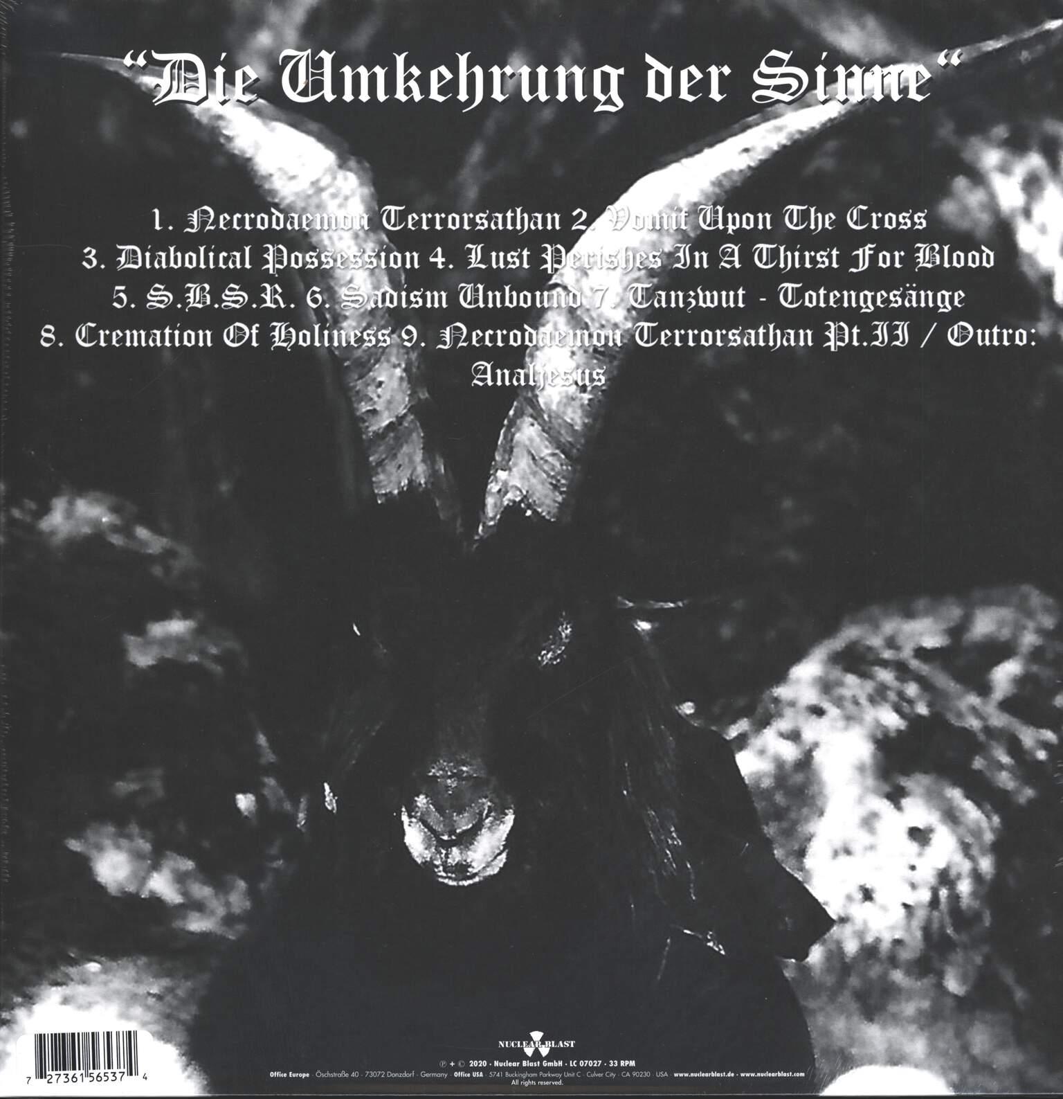 Belphegor: Necrodaemon Terrorsathan, 1×LP (Vinyl)