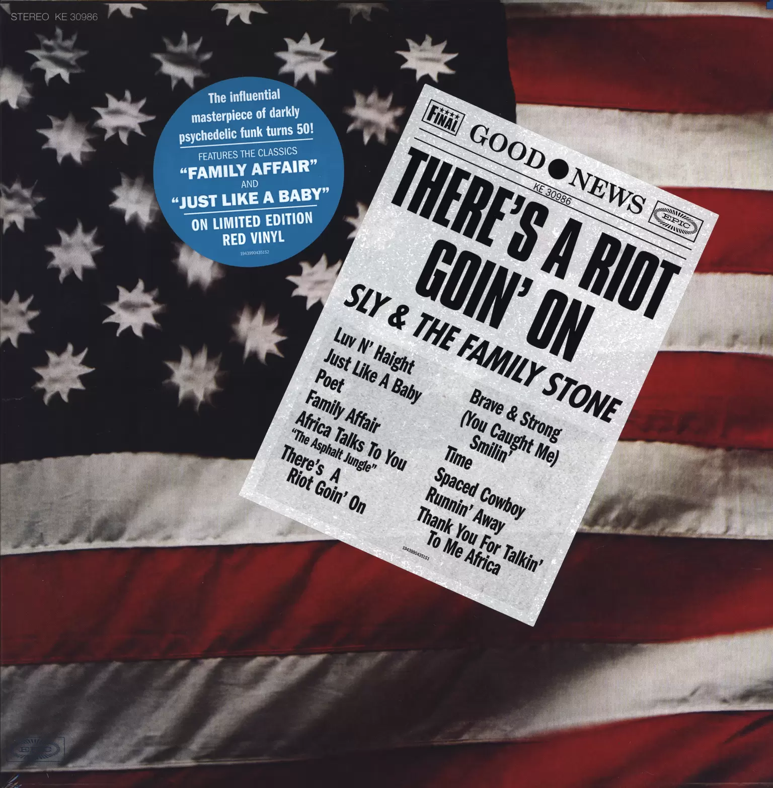 Sly + the Family Stone: There's A Riot Goin' On, 1×LP (Vinyl)