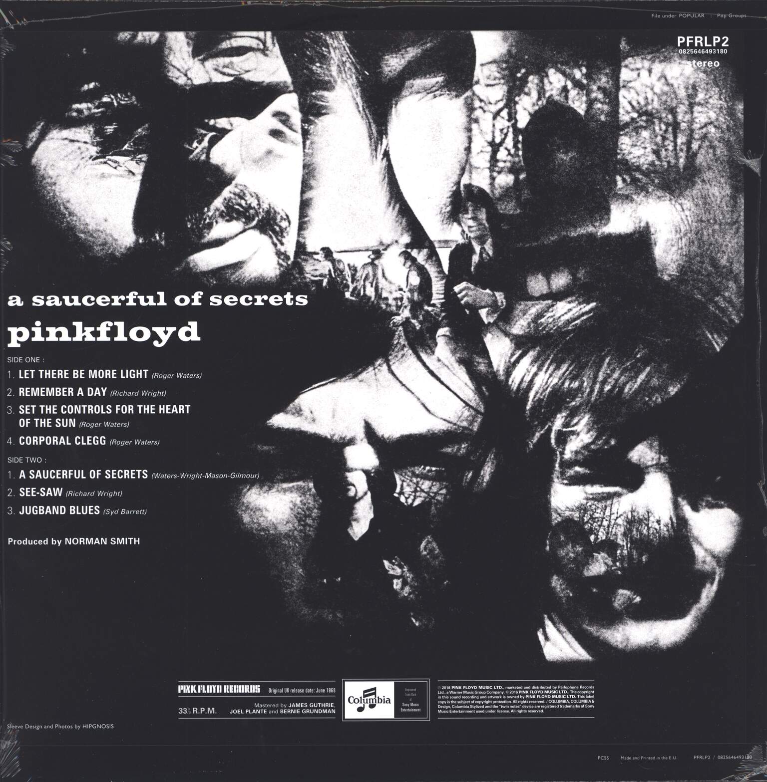 Pink Floyd: A Saucerful Of Secrets, 1×LP (Vinyl)