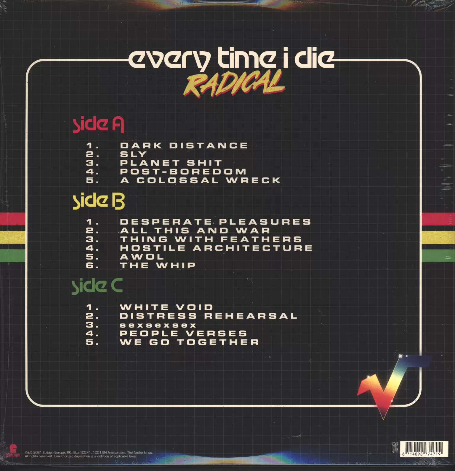 Every Time I Die: Radical, 2×LP (Vinyl)