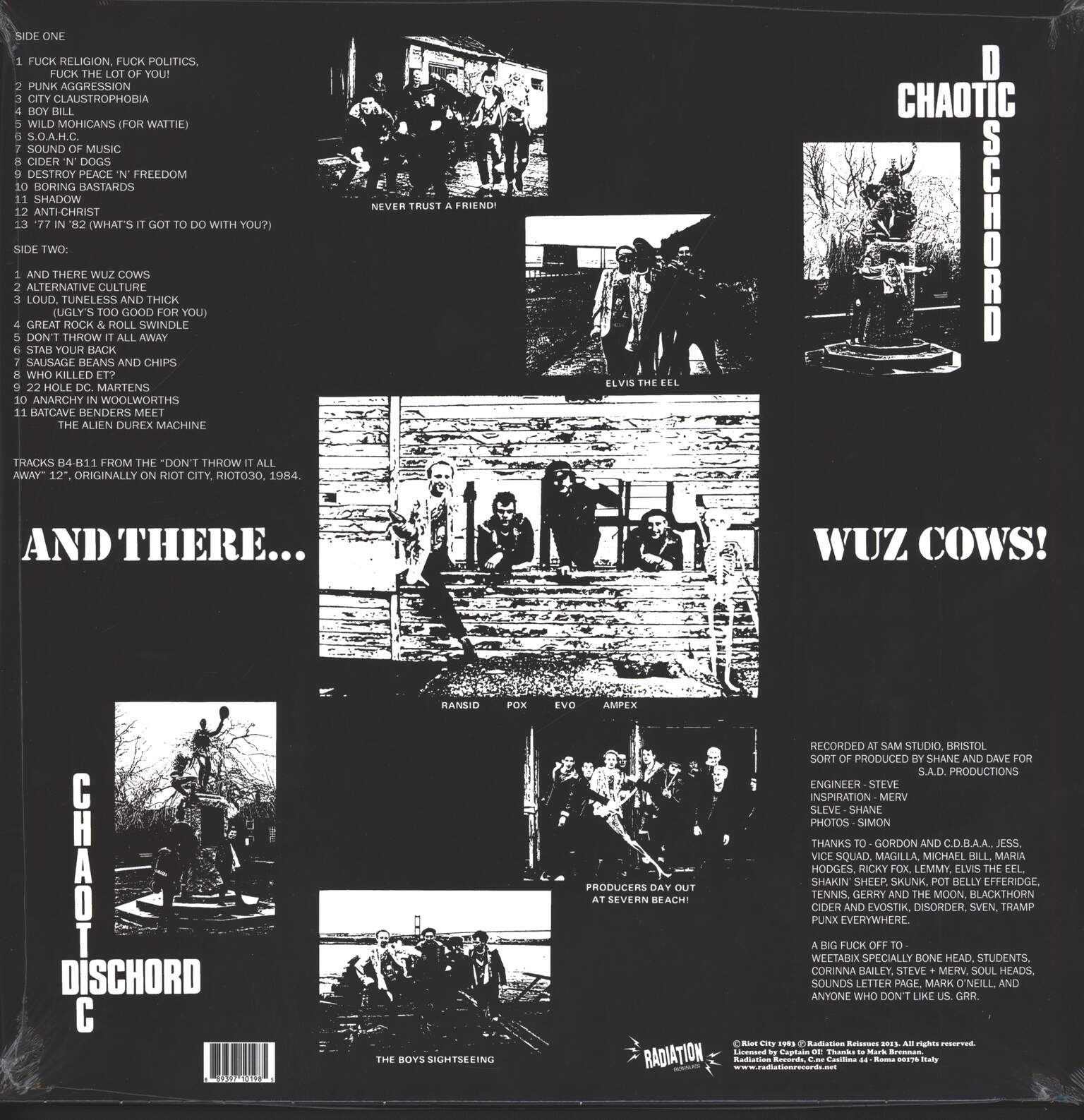 Chaotic Dischord: Fuck Religion, Fuck Politics, Fuck The Lot Of You!, 1×LP (Vinyl)