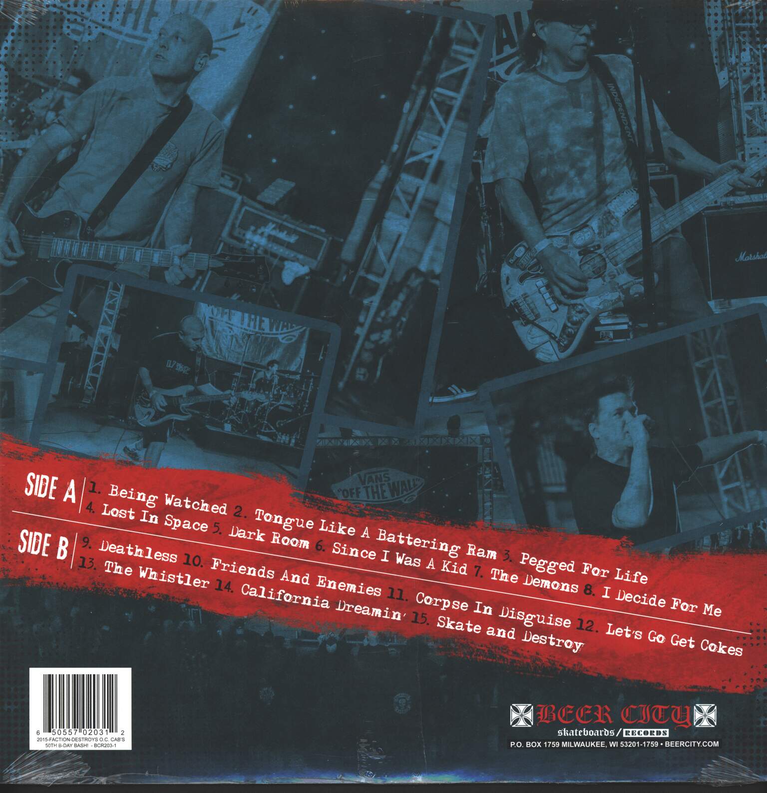 The Faction: Destroys O.C. Cab's 50th B-Day Bash!, 1×LP (Vinyl)