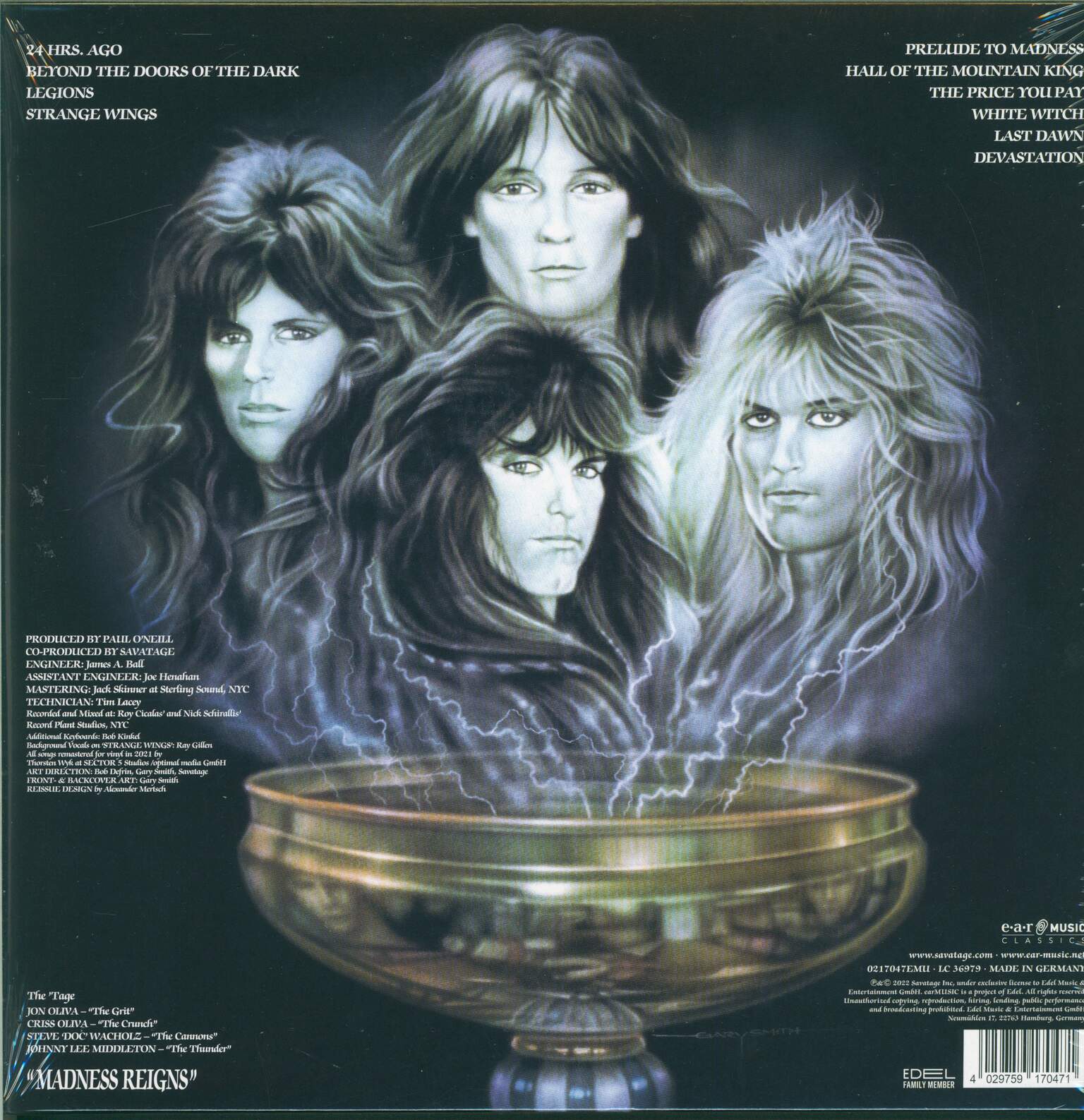 Savatage: Hall Of The Mountain King, 1×LP (Vinyl), 1×7" Single (Vinyl)