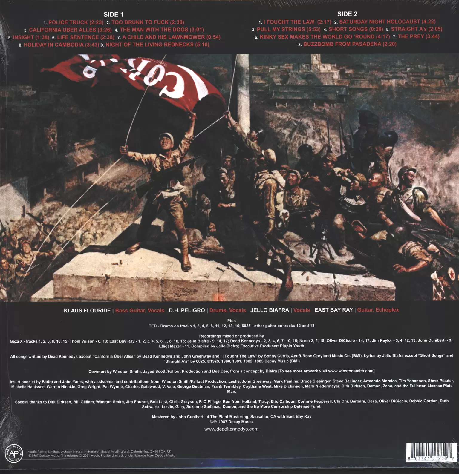 Dead Kennedys: Give Me Convenience Or Give Me Death, 1×LP (Vinyl)