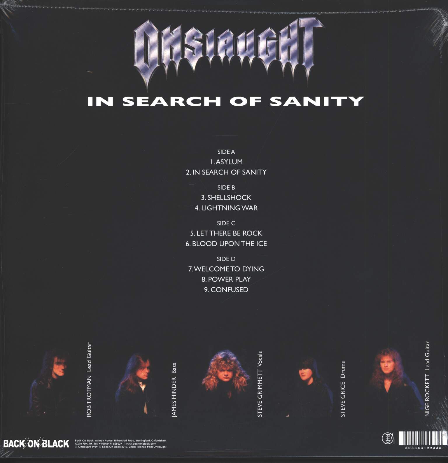 Onslaught: In Search Of Sanity, 2×LP (Vinyl)