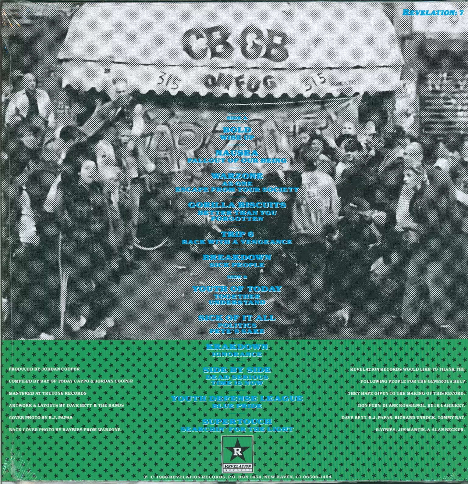 Various: New York City Hardcore: The Way It Is, 1×LP (Vinyl)