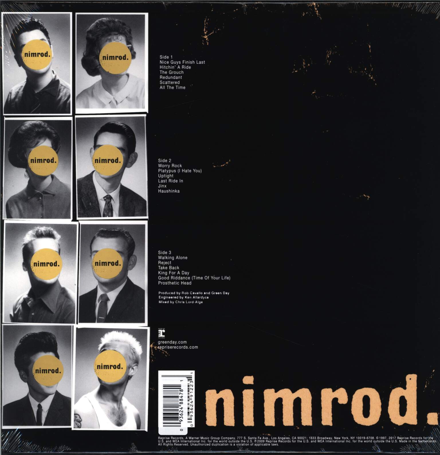 Green Day: Nimrod., 2×LP (Vinyl)