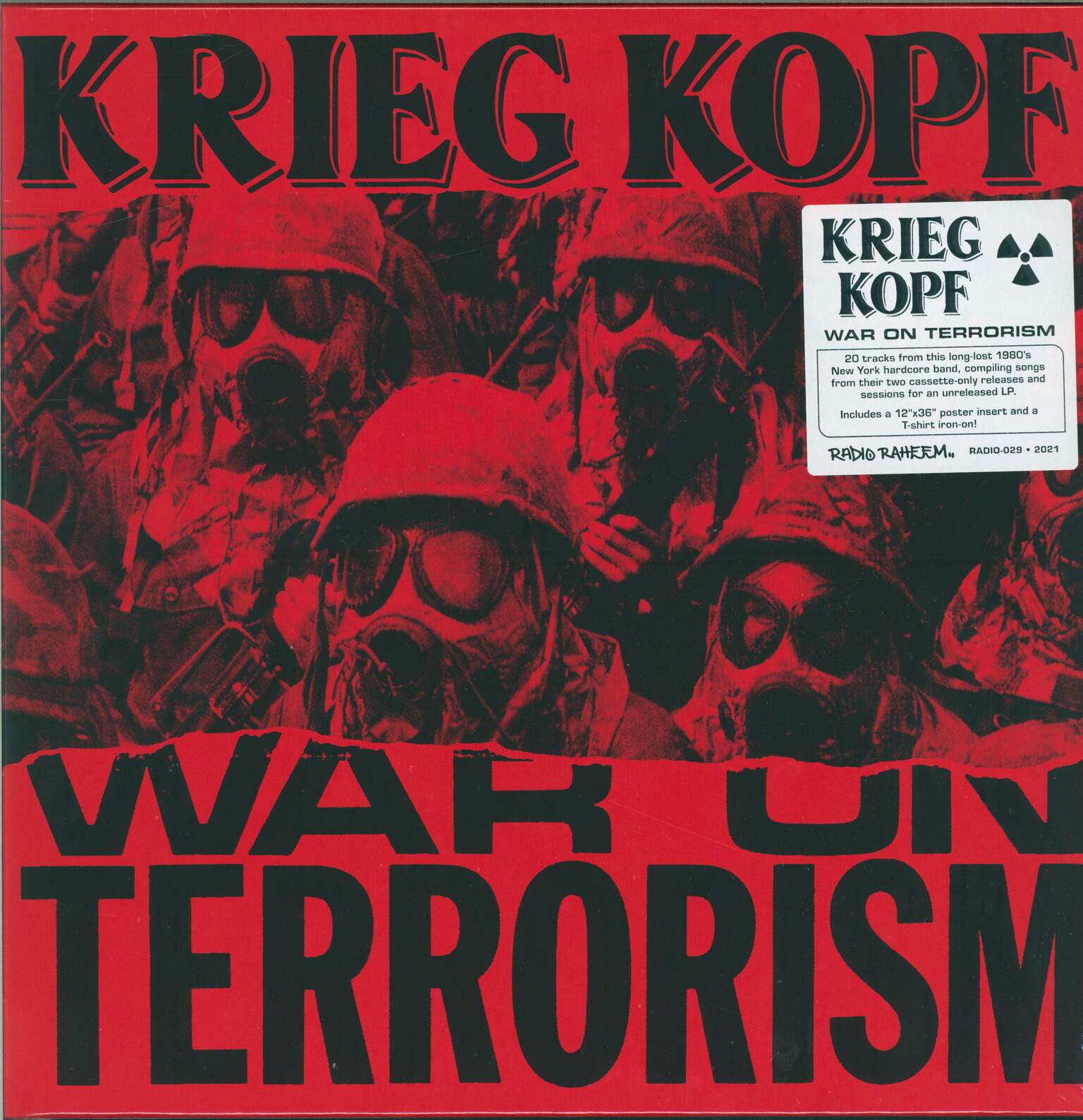 Krieg Kopf: War On Terrorism, 1×LP (Vinyl)