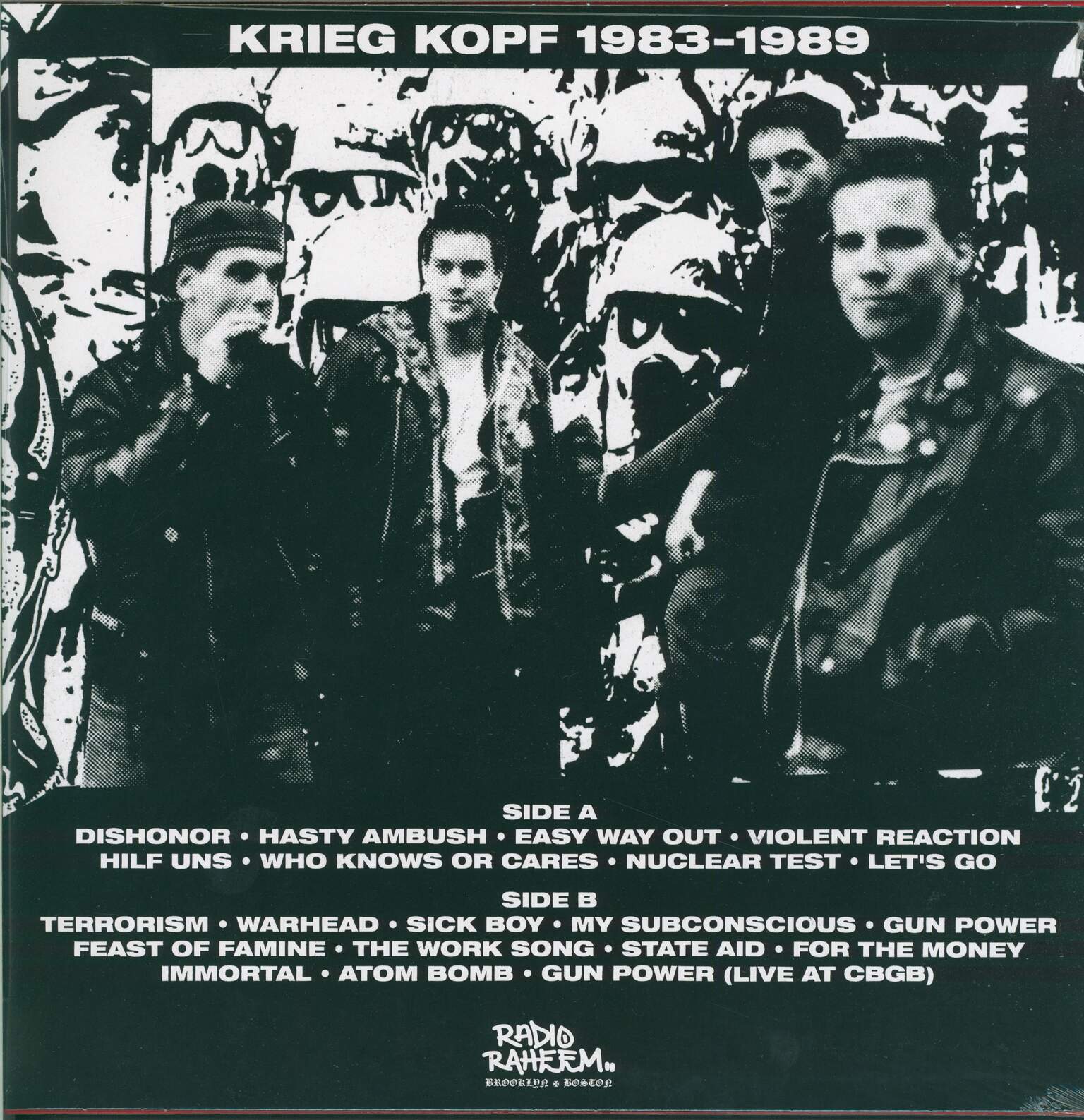 Krieg Kopf: War On Terrorism, 1×LP (Vinyl)