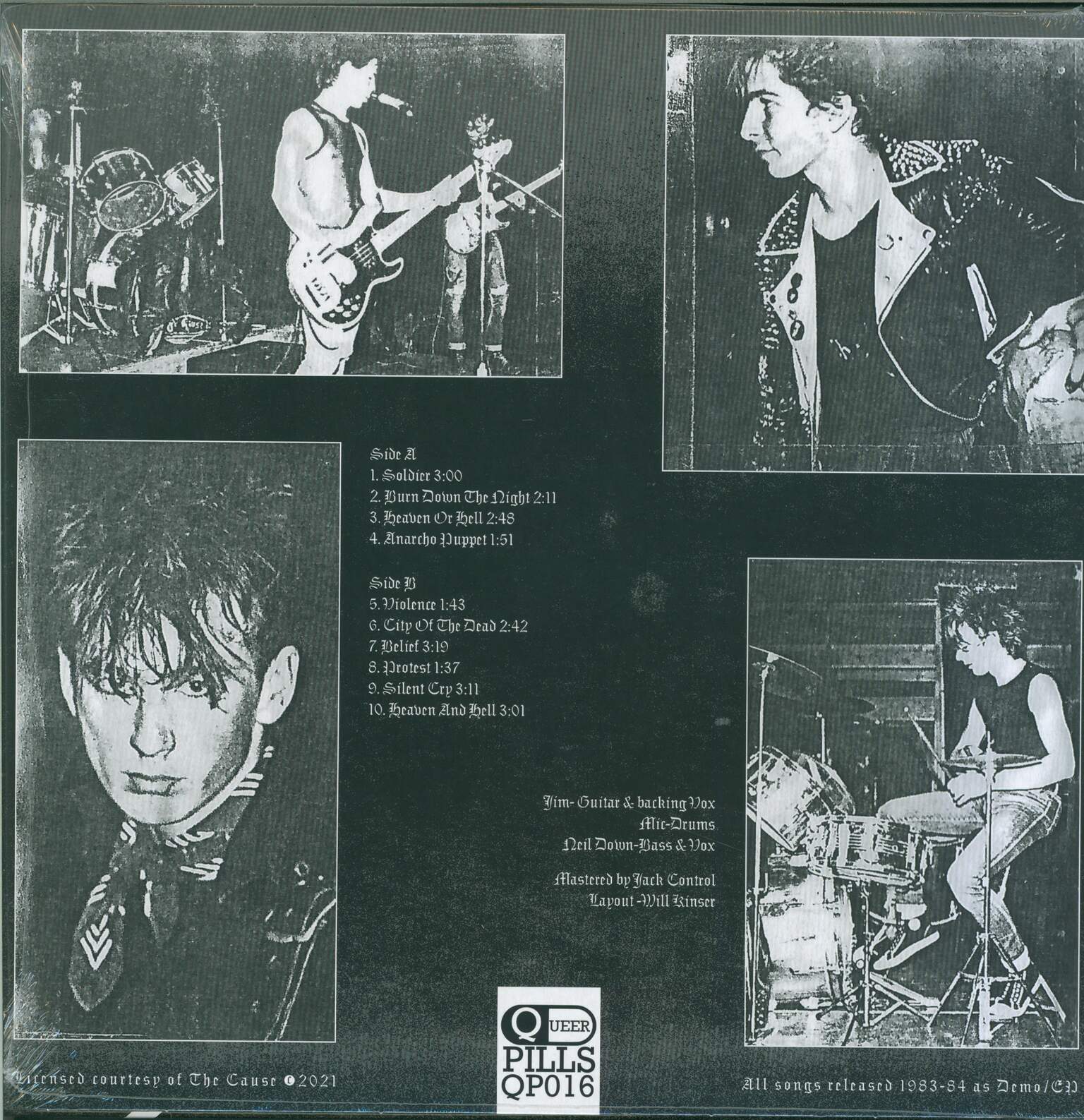 The Cause: Silent Cry 83 To 84, 1×LP (Vinyl)