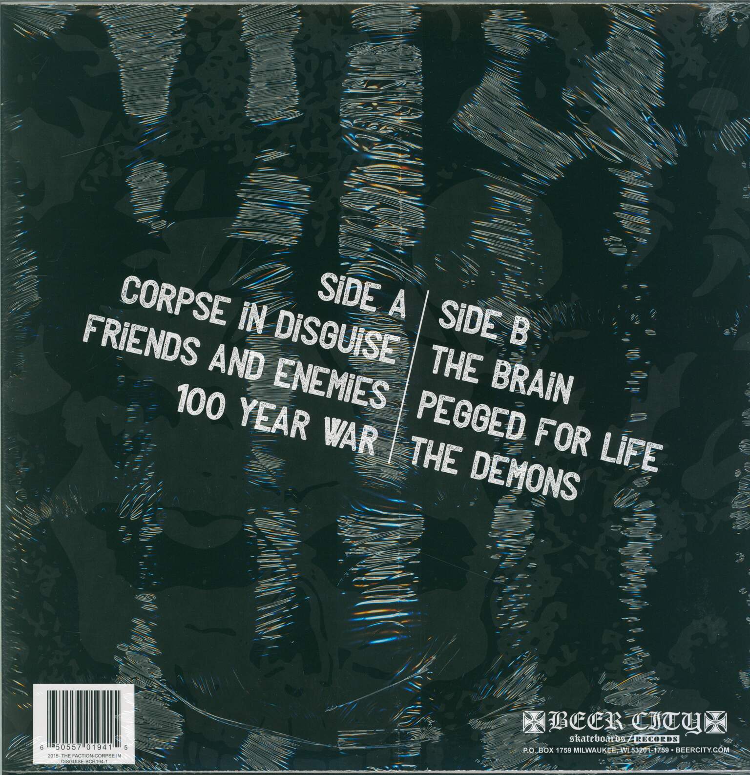 The Faction: Corpse In Disguise, 1×LP (Vinyl)