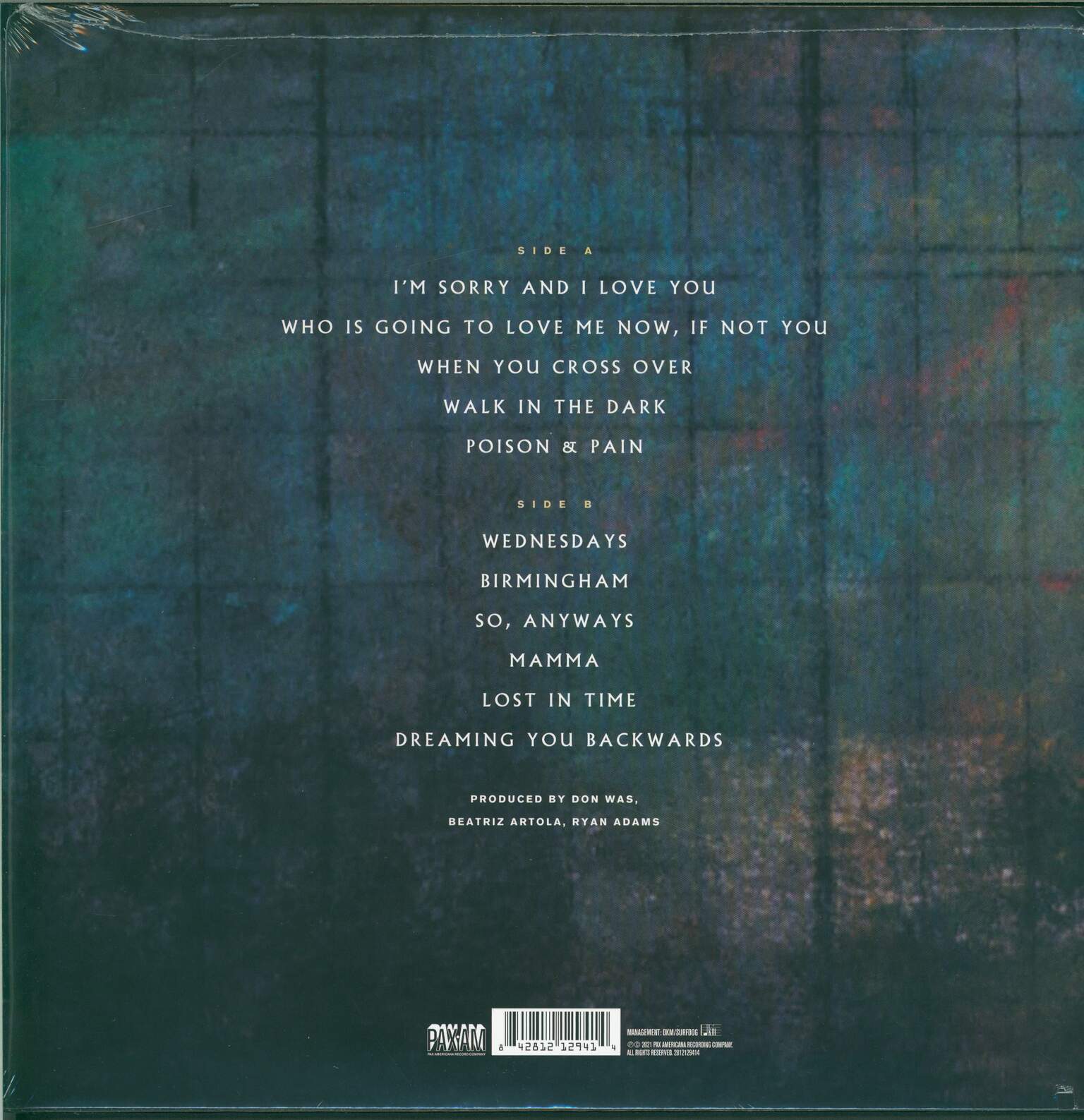 Ryan Adams: Wednesdays, 1×LP (Vinyl), 1×7" Single (Vinyl)