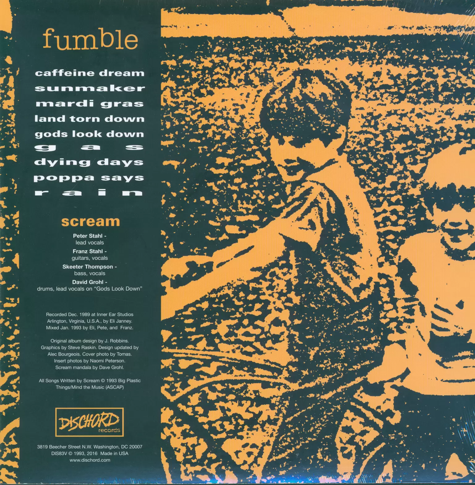 Scream: Fumble, 1×LP (Vinyl)