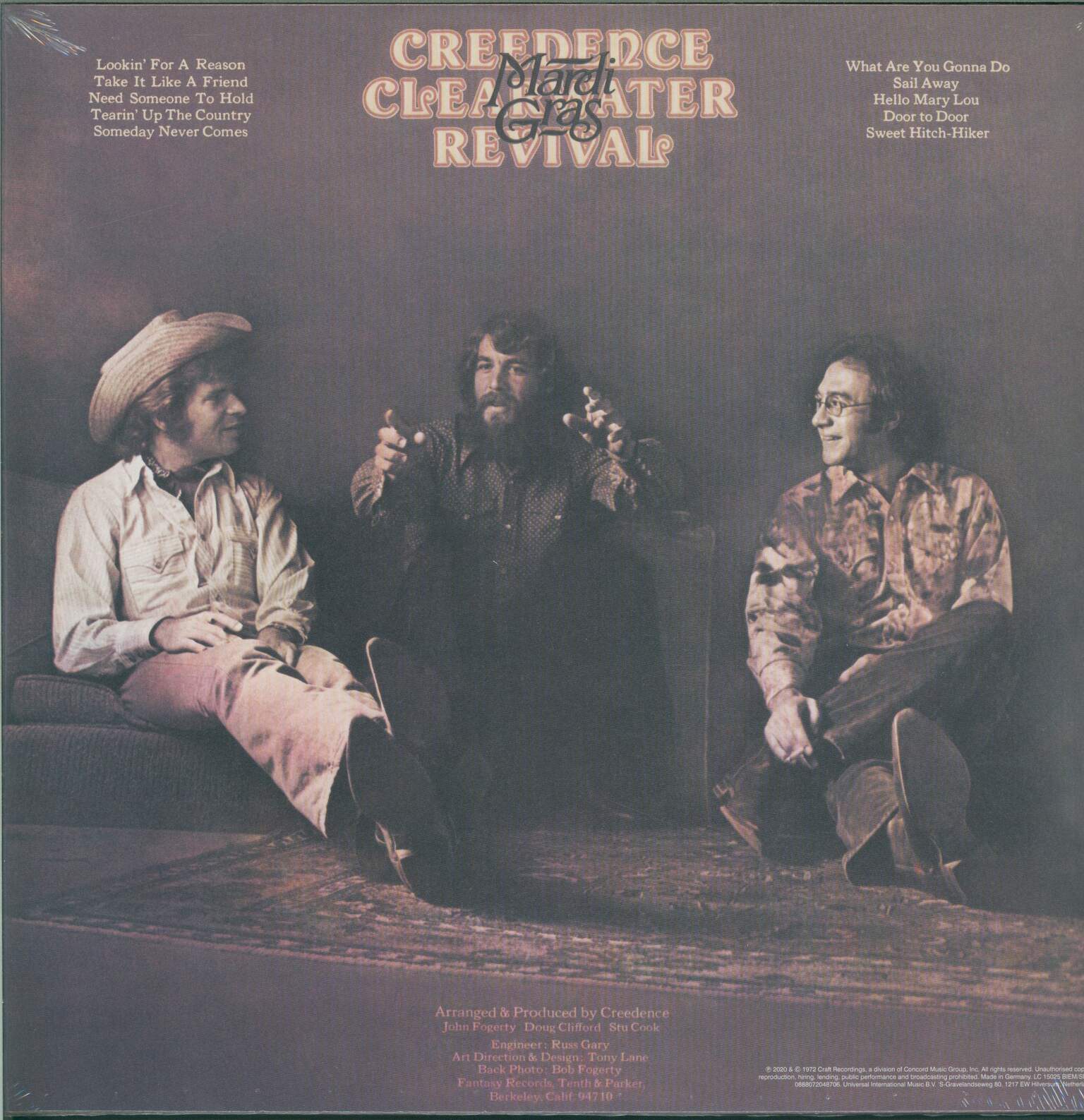 Creedence Clearwater Revival: Mardi Gras, 1×LP (Vinyl)