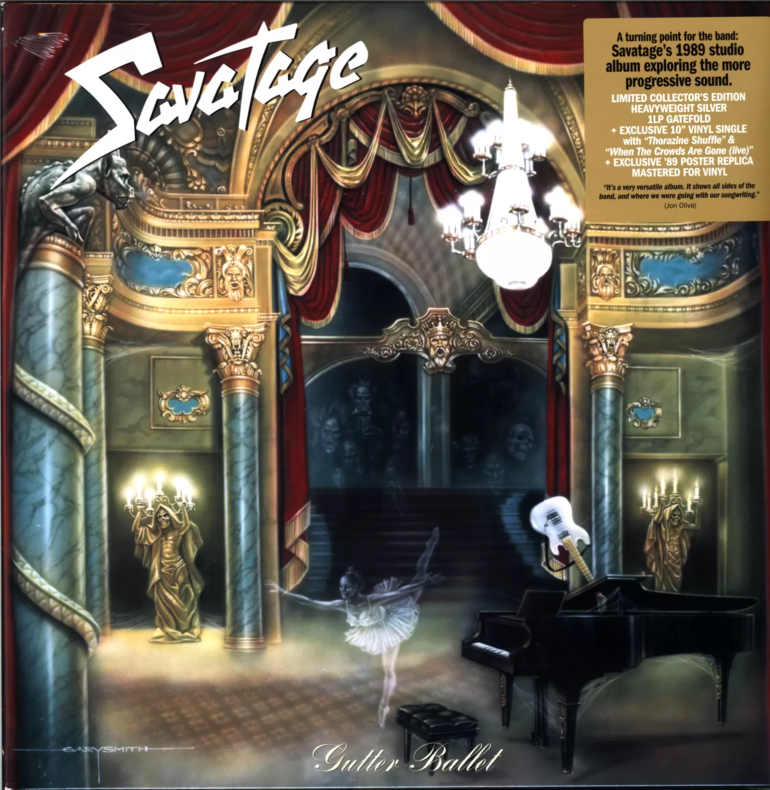 Savatage: Gutter Ballet, 1×LP (Vinyl), 1×10" Vinyl EP