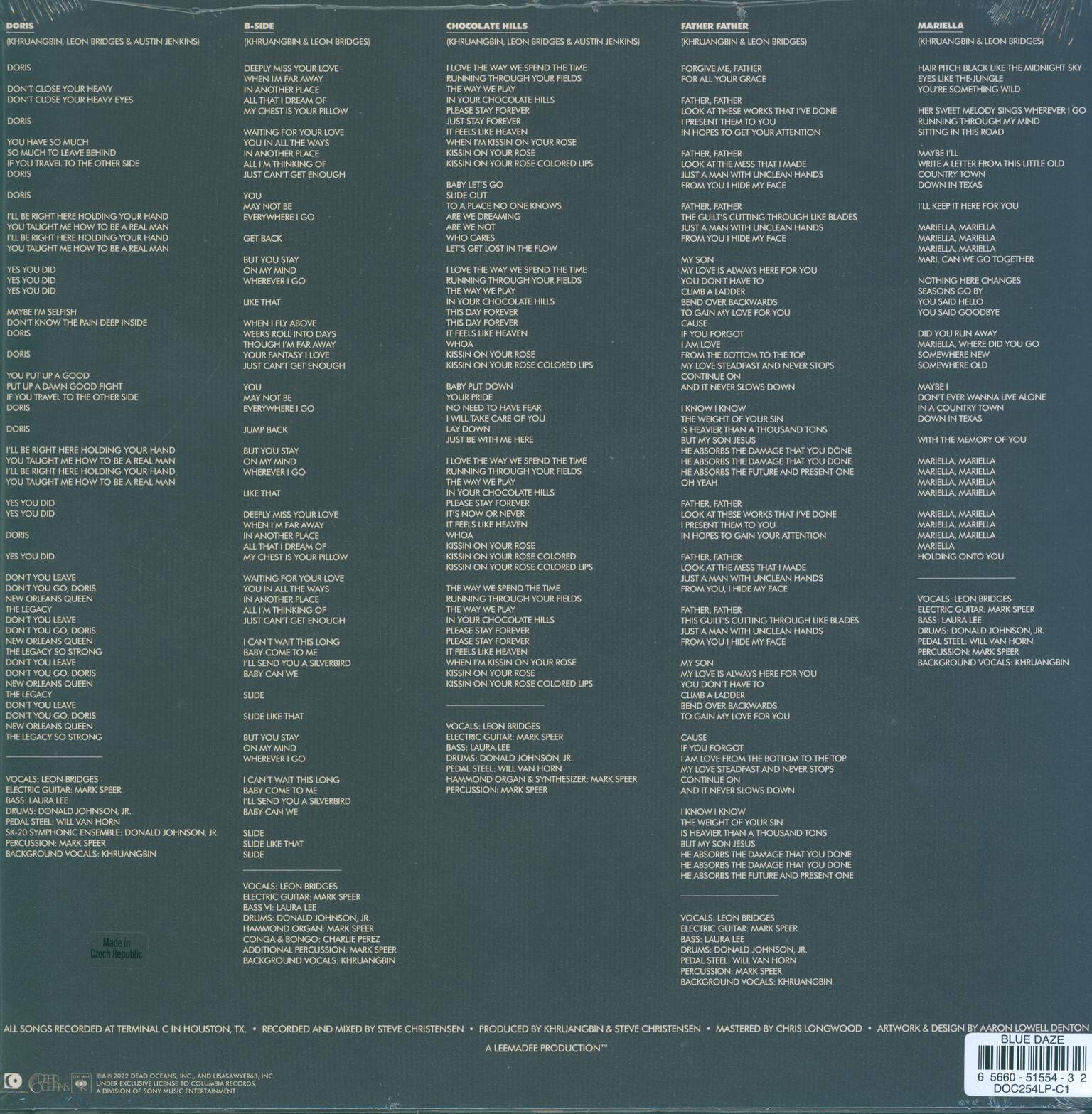 Khruangbin: Texas Moon, 1×LP (Vinyl)