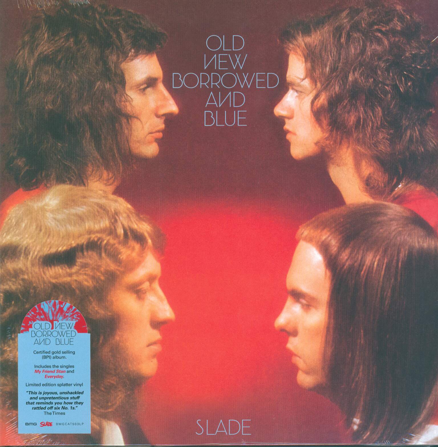 Slade: Old New Borrowed And Blue, 1×LP (Vinyl)