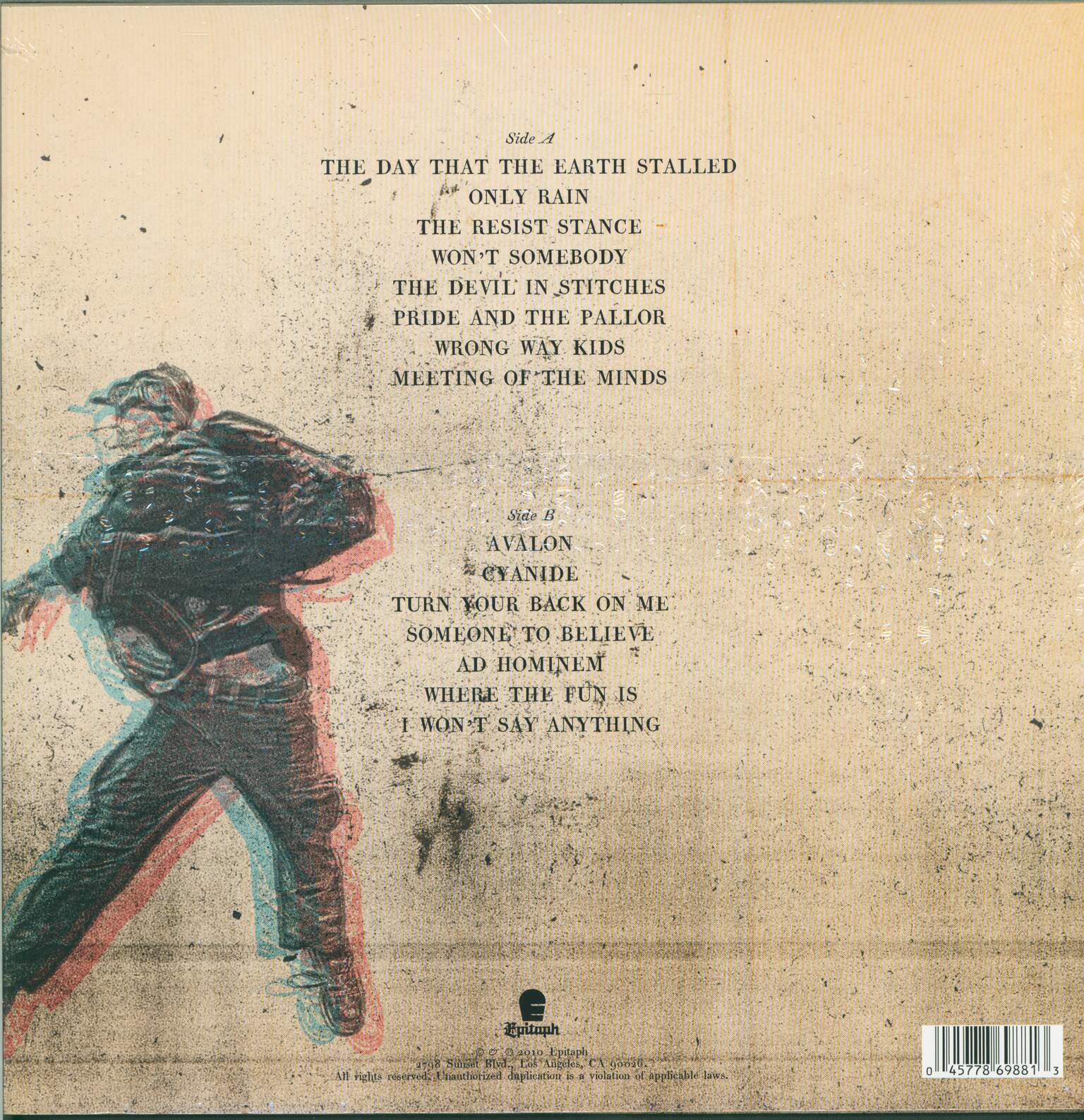 Bad Religion: The Dissent Of Man, 1×LP (Vinyl)