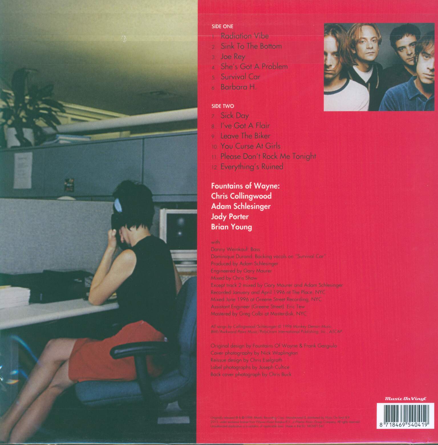 Fountains Of Wayne: Fountains Of Wayne, 1×LP (Vinyl)