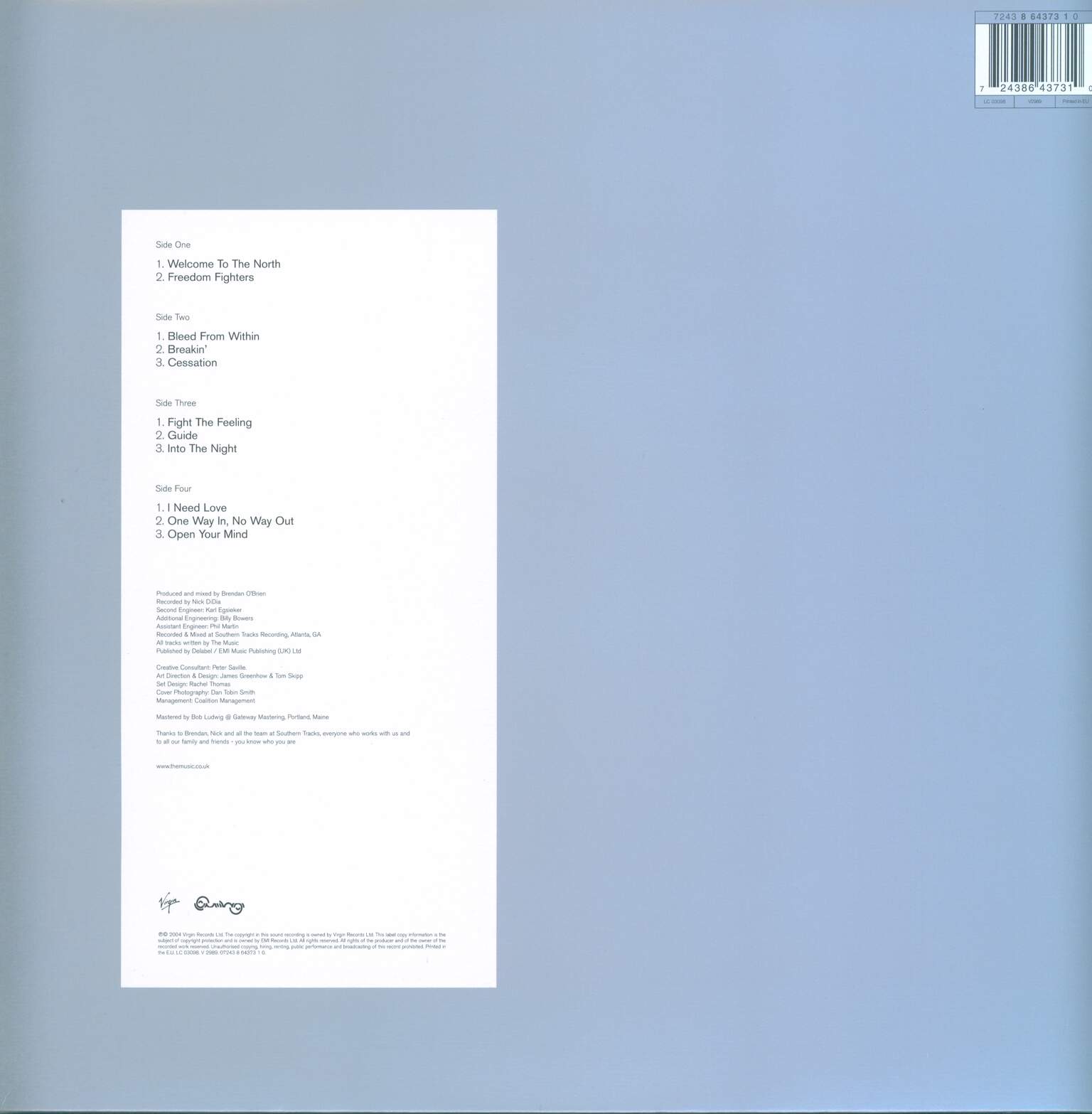 The Music: Welcome To The North, 2×LP (Vinyl)