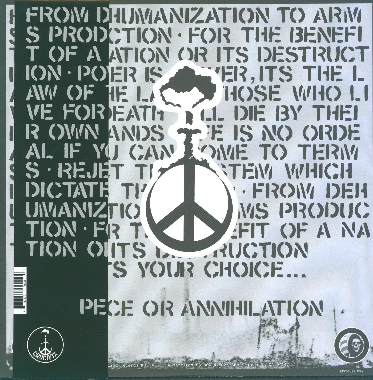 Crucifix: Dehumanization, 1×LP (Vinyl)