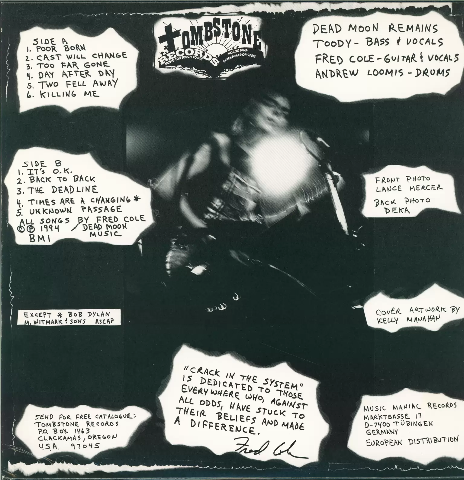 Dead Moon: Crack In The System, 1×LP (Vinyl)