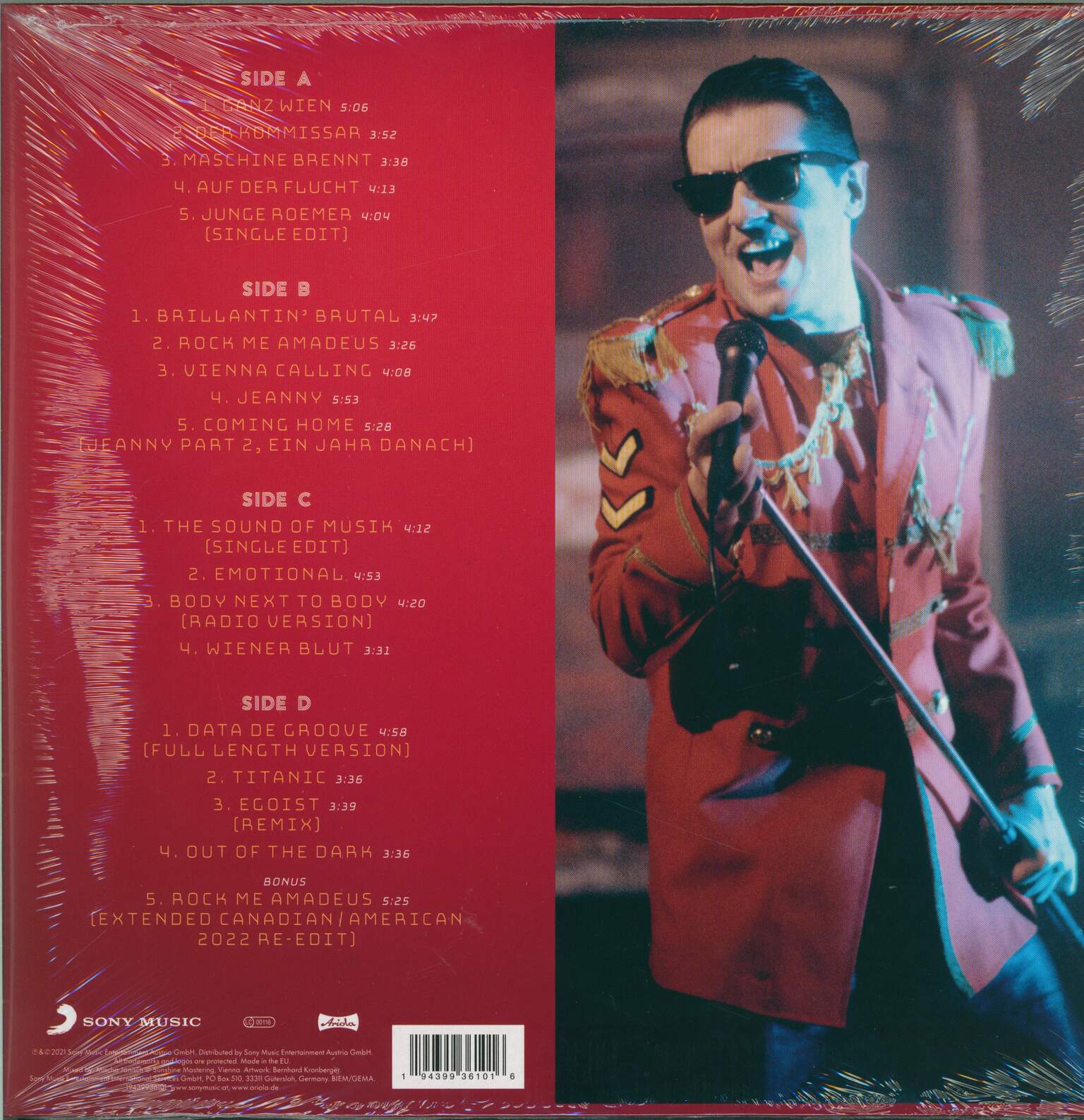 Falco: The Sound Of Musik (The Greatest Hits), 2×LP (Vinyl)