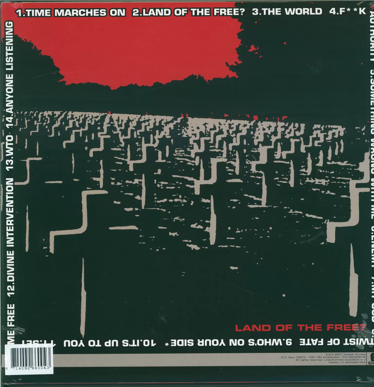 Pennywise: Land Of The Free?, 1×LP (Vinyl)