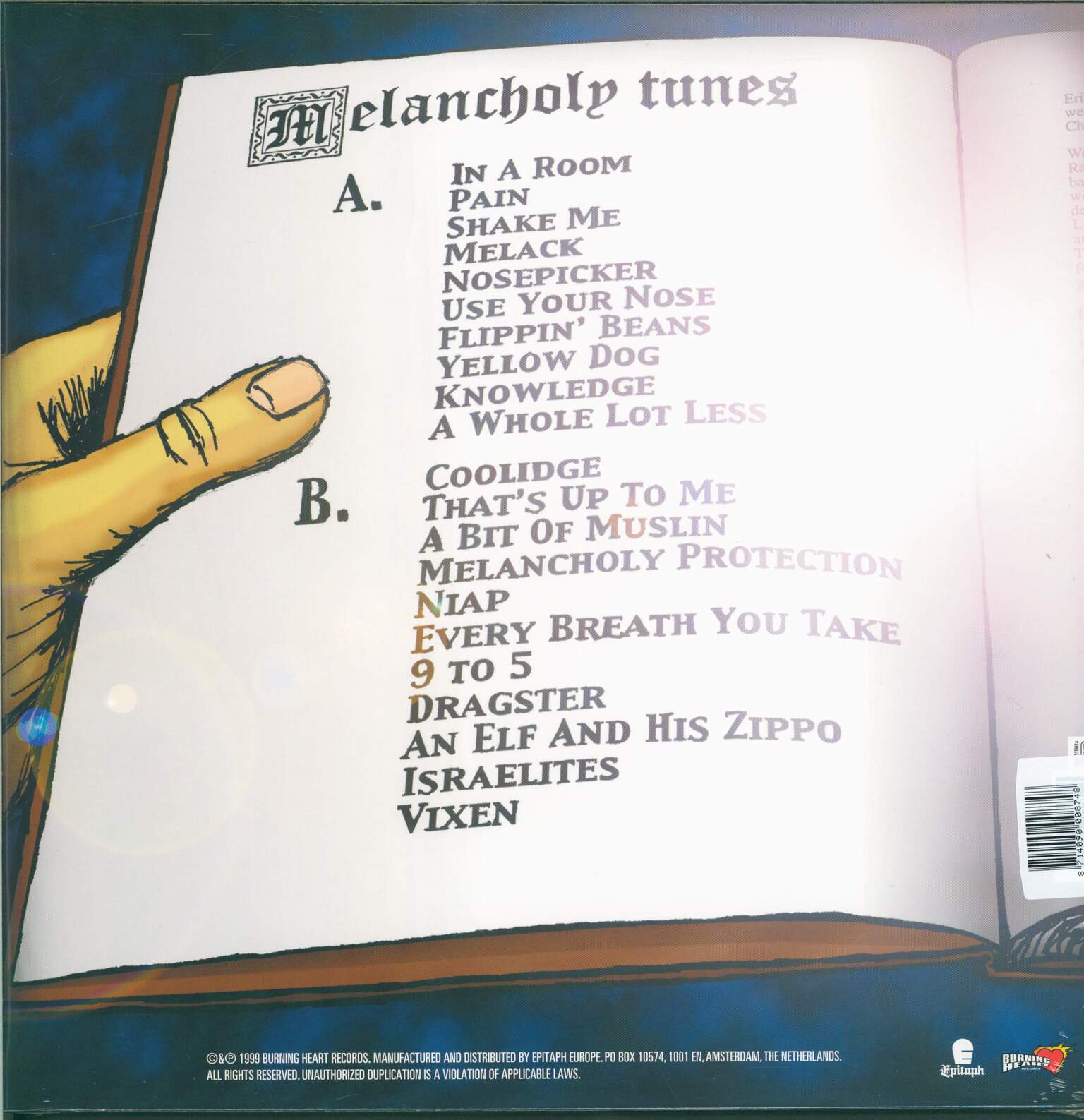 Millencolin: The Melancholy Collection, 1×LP (Vinyl)