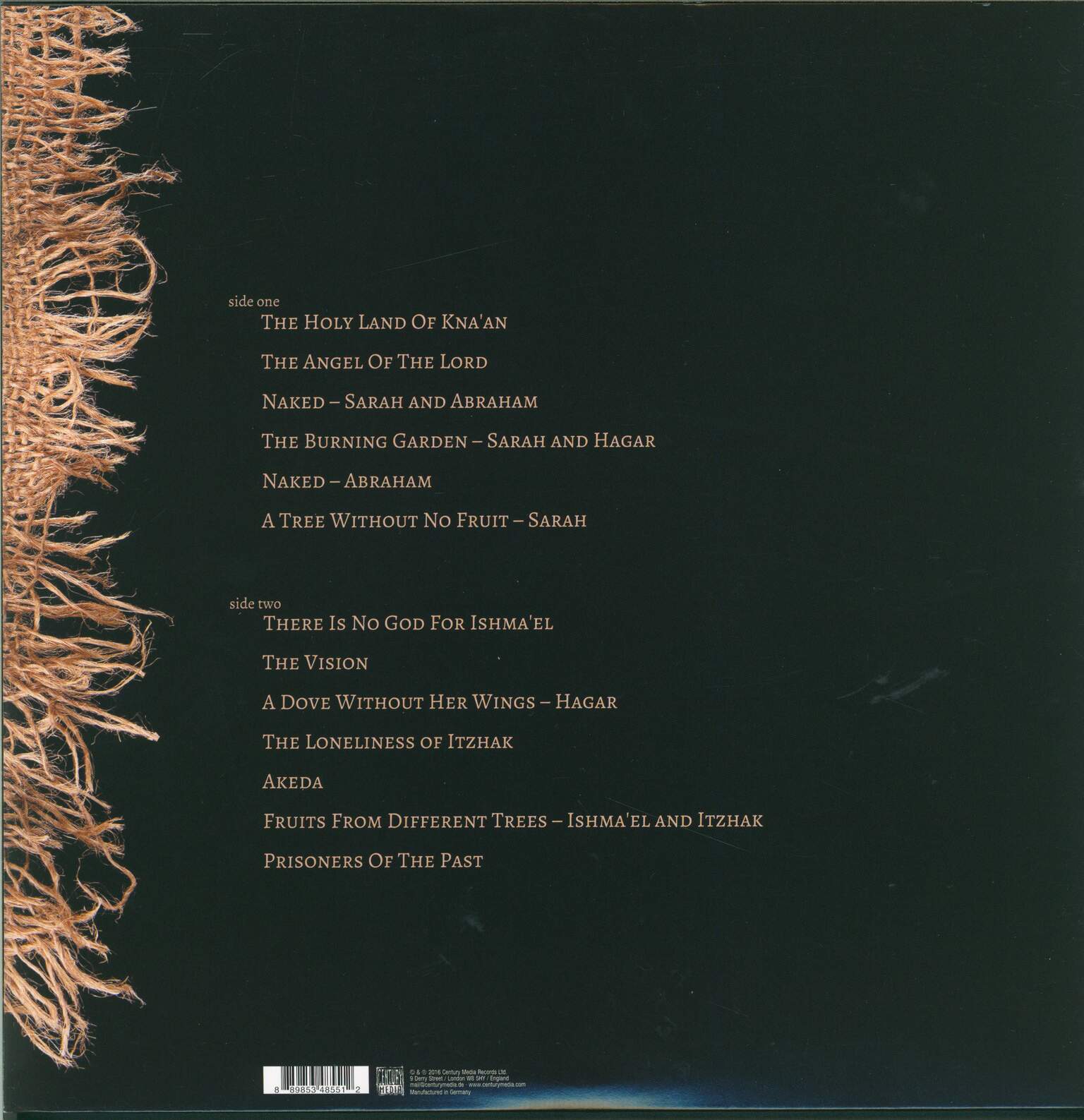 Orphaned Land: Kna'an, 1×LP (Vinyl), 1×CD