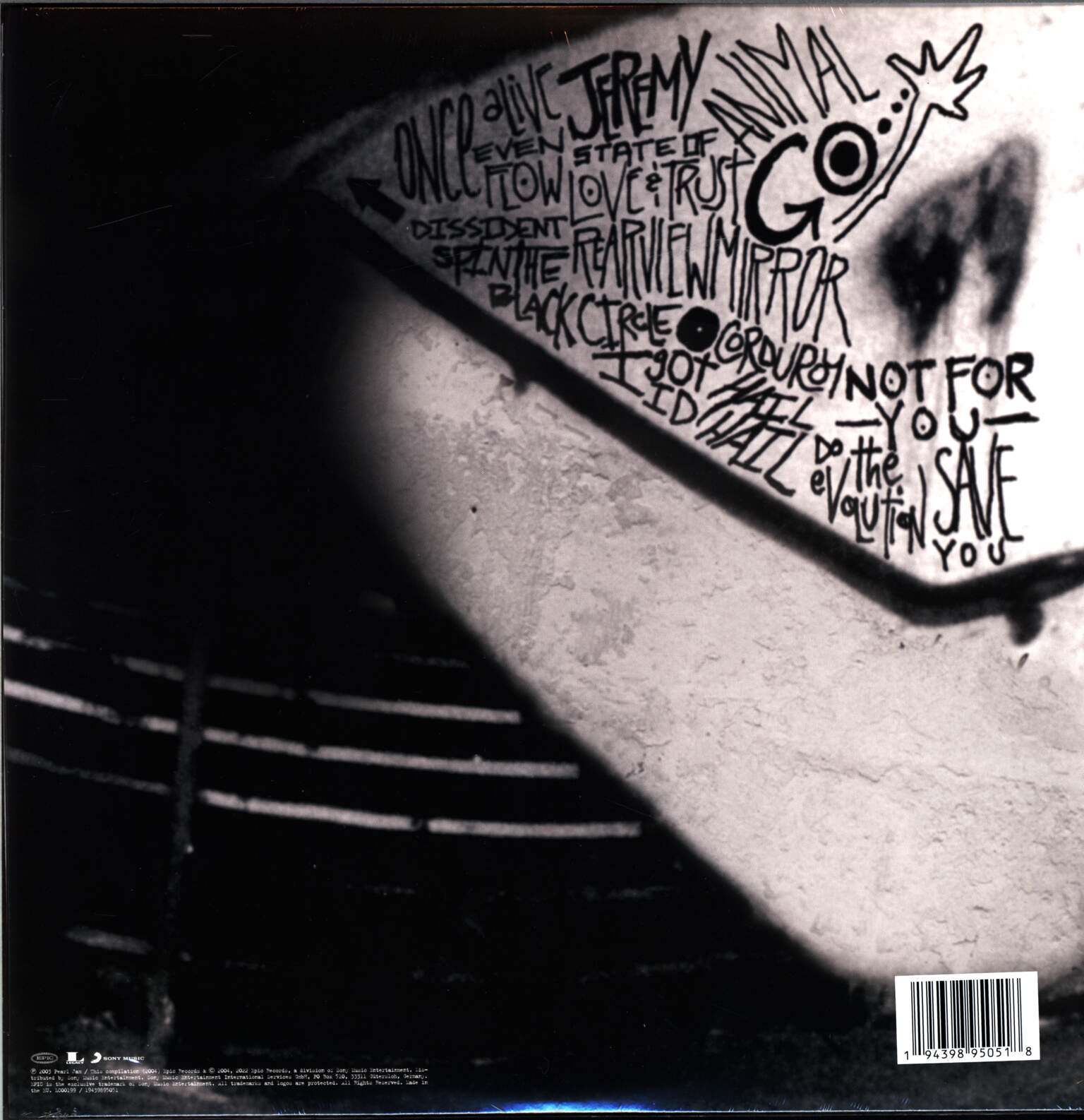 Pearl Jam: Rearviewmirror (Greatest Hits 1991-2003) Vol. 1, 2×LP (Vinyl)