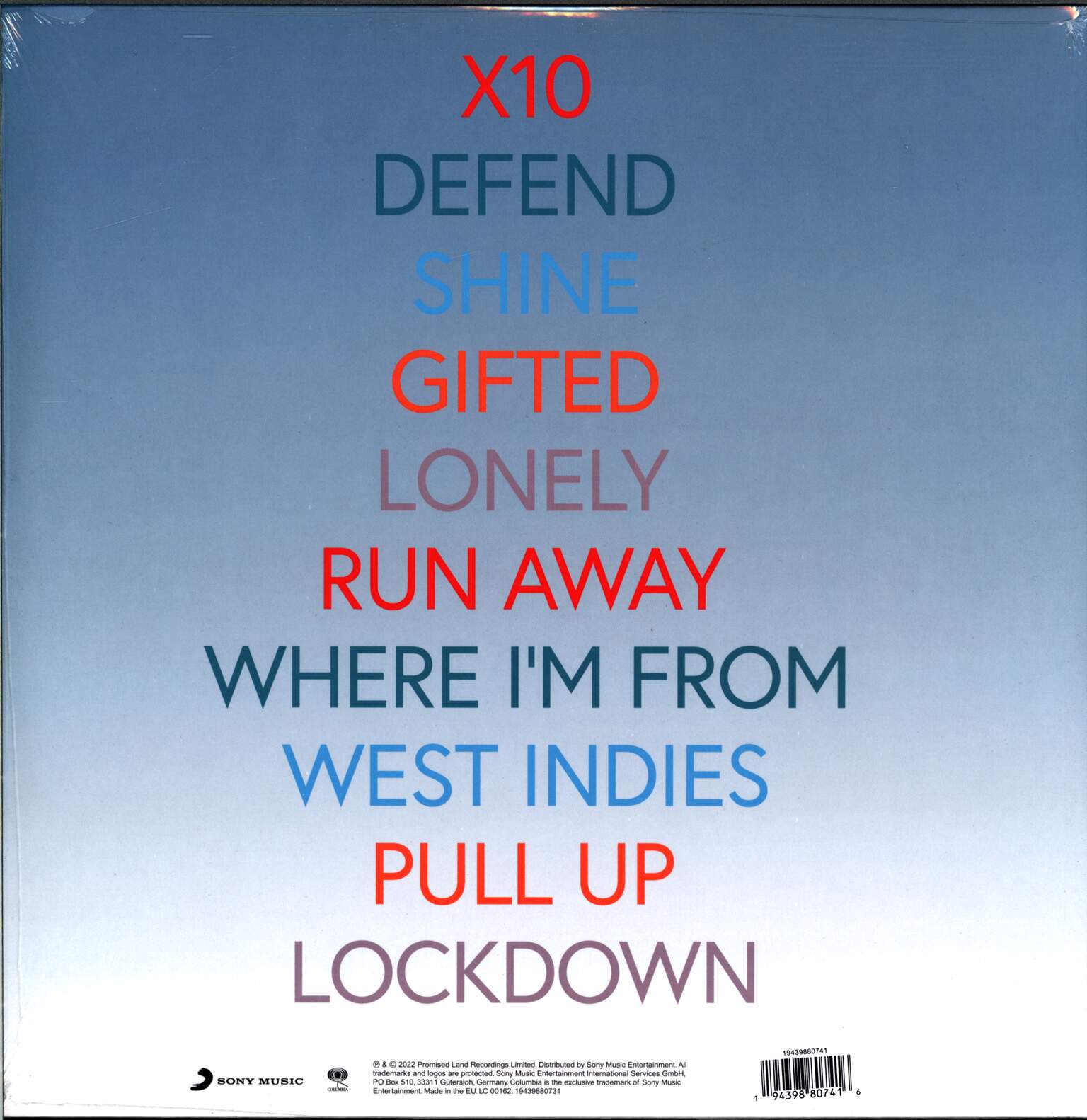 Koffee: Gifted (Indies Crystal Clear Vinyl), 1×LP (Vinyl)