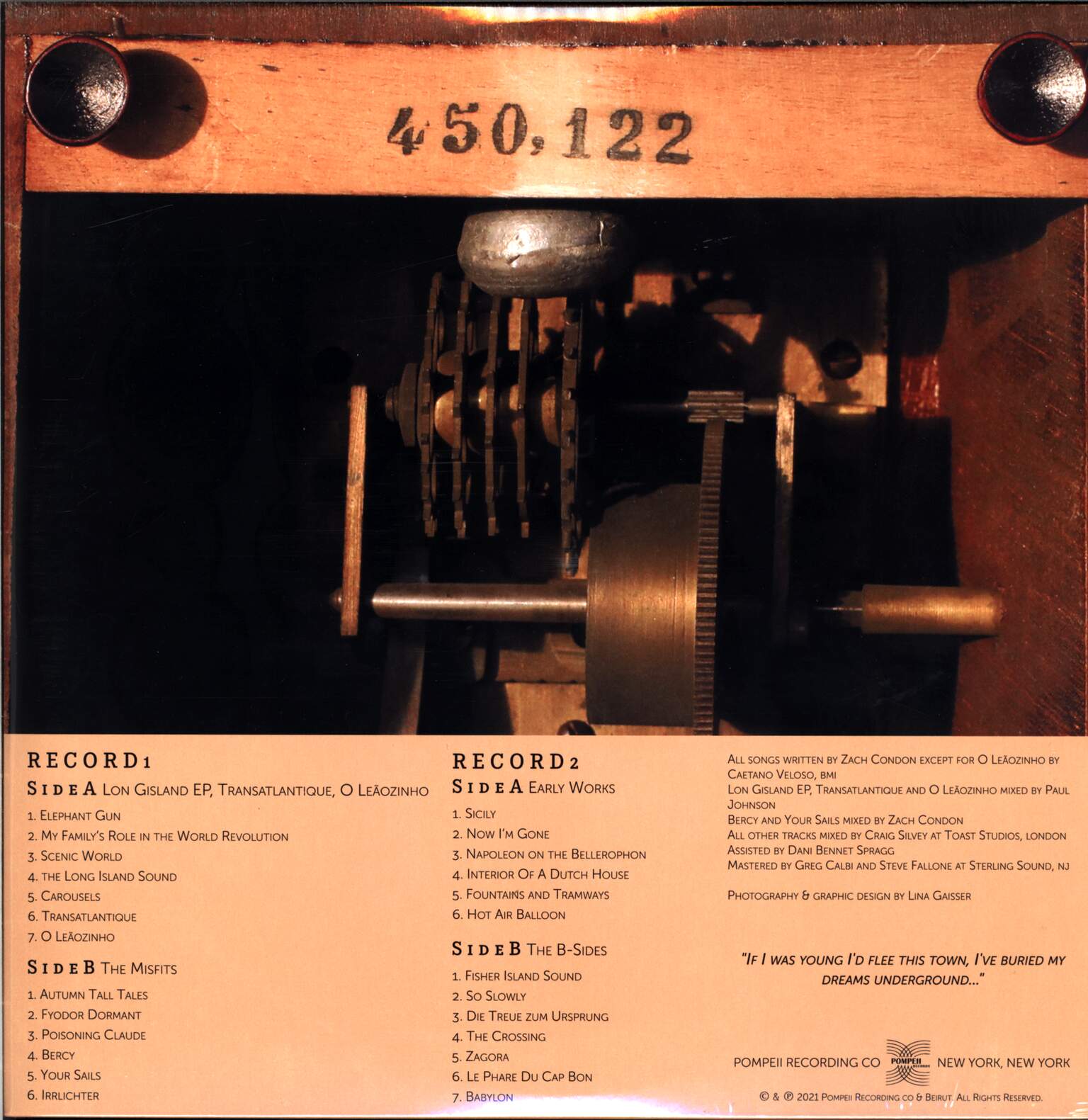 Beirut: Artifacts, 2×LP (Vinyl)