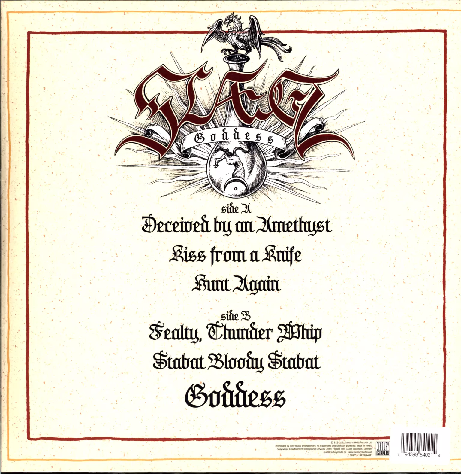 Slægt: Goddess, 1×LP (Vinyl)