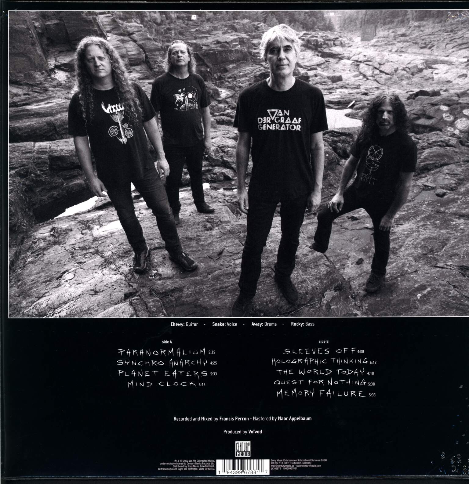 Voivod: Synchro Anarchy, 1×LP (Vinyl)