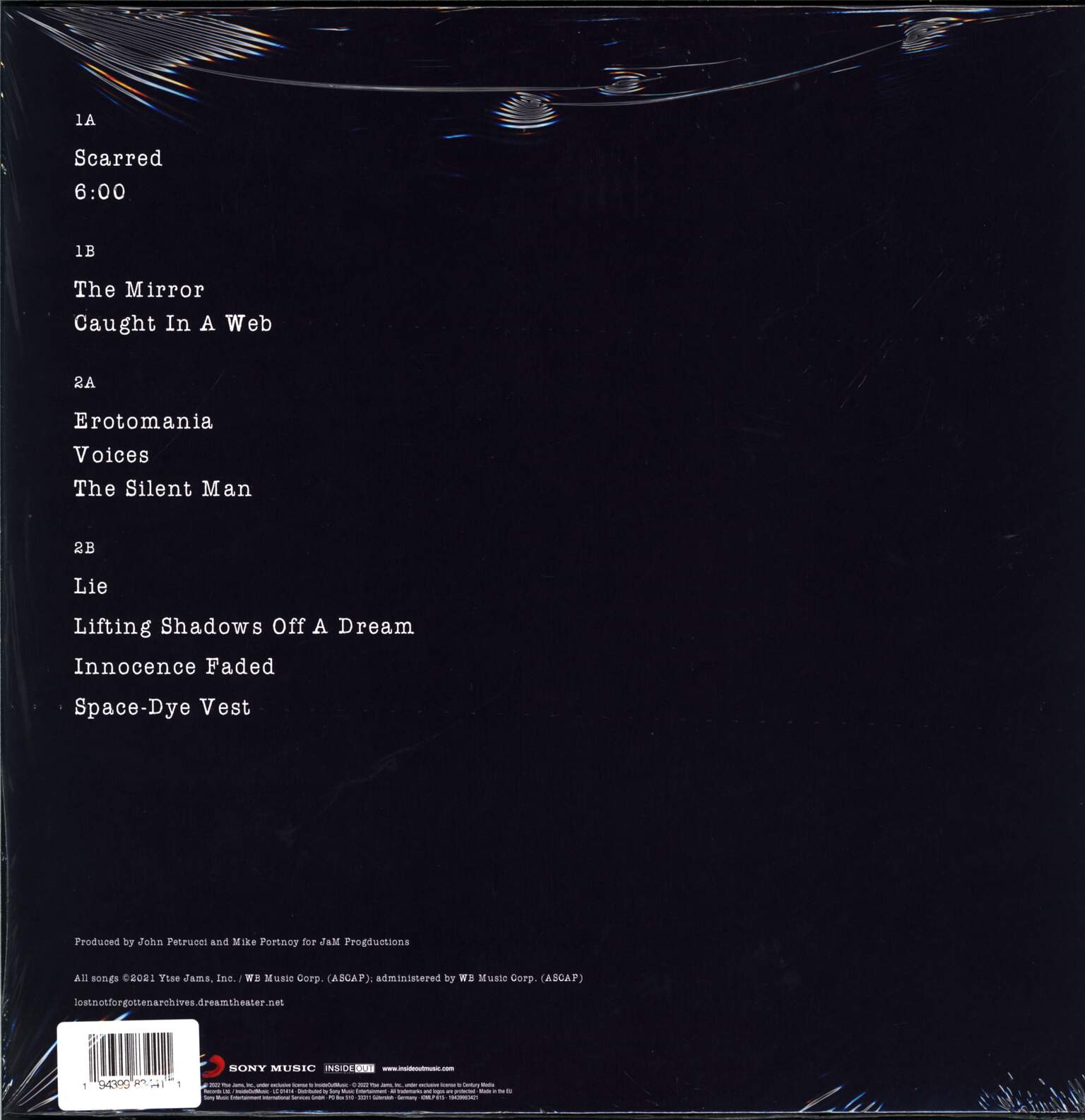 Dream Theater: Awake Demos (1994), 2×LP (Vinyl), 1×CD