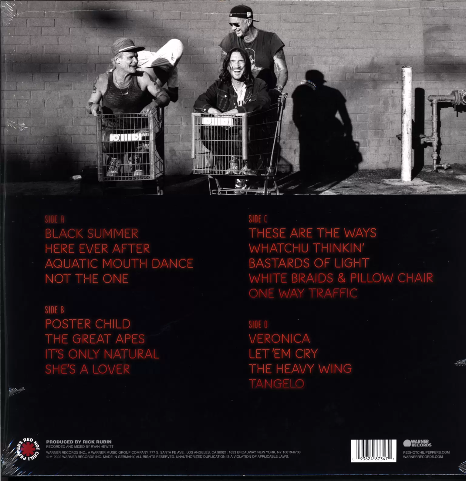 Red Hot Chili Peppers: Unlimited Love, 2×LP (Vinyl)